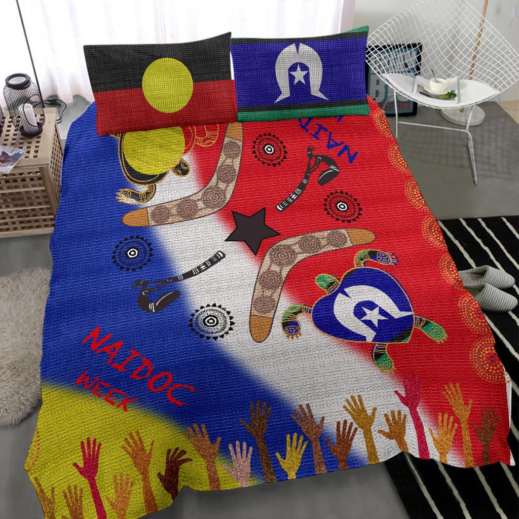 Aboriginal Bedding Set - Australia NAIDOC Week 2020 - Vibe Hoodie Shop