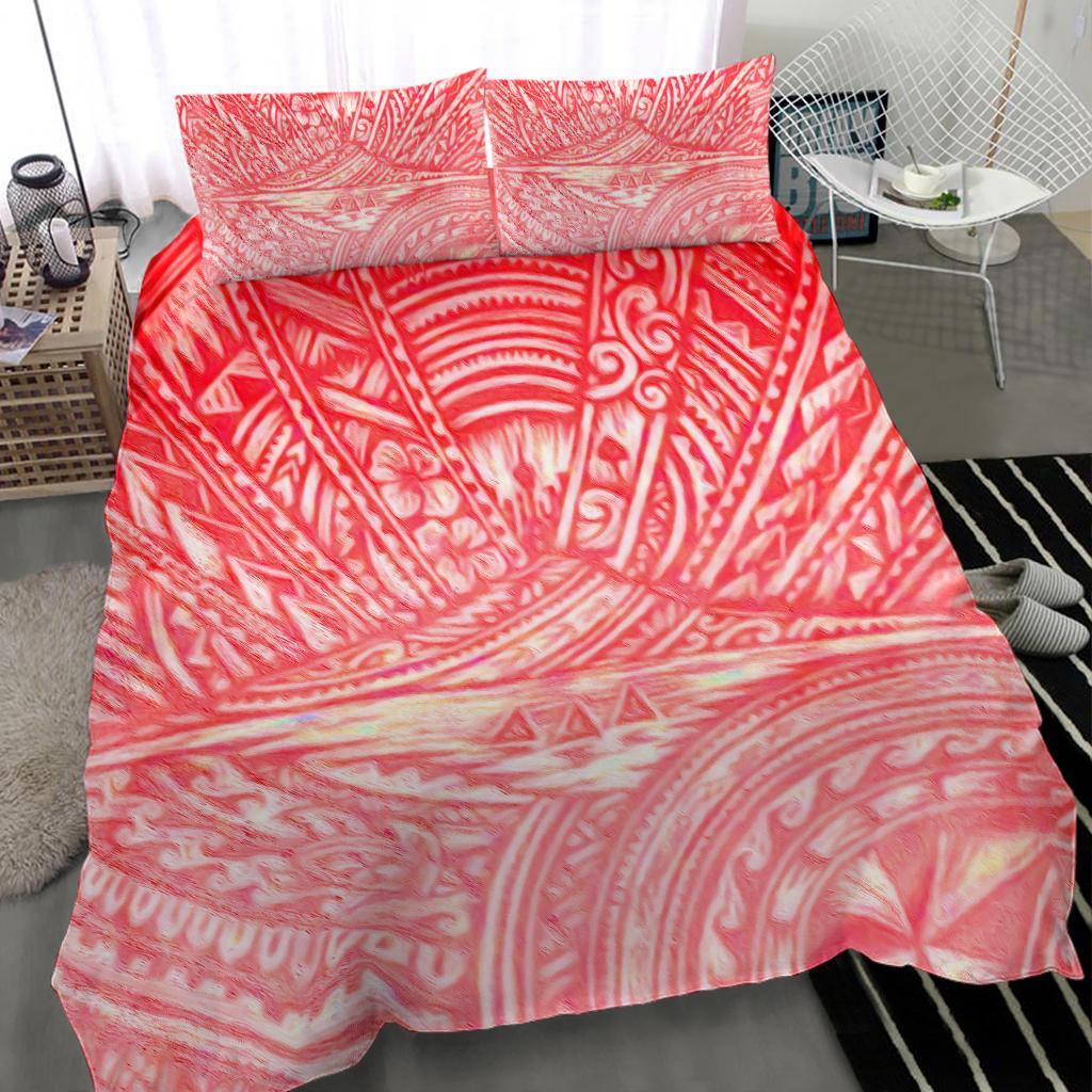 New Zealand Auckland Blues Rugby Bedding Set - Red - Vibe Hoodie Shop