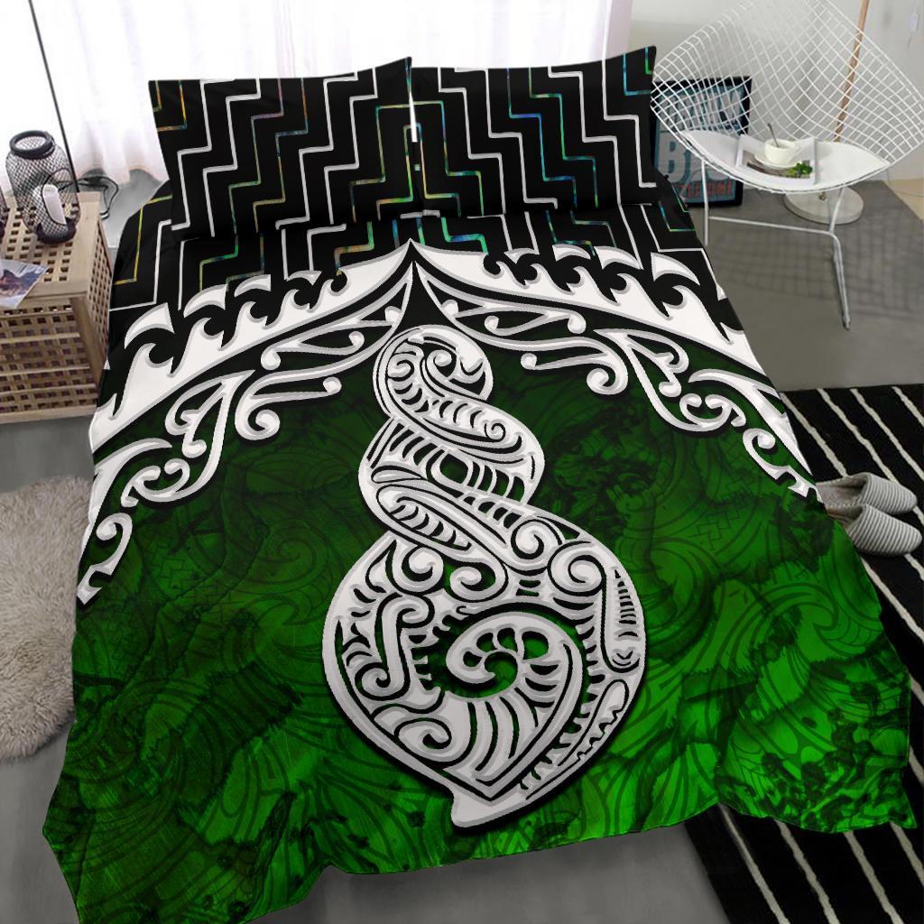 New Zealand Maori Twist Poutama Bedding Set - Vibe Hoodie Shop