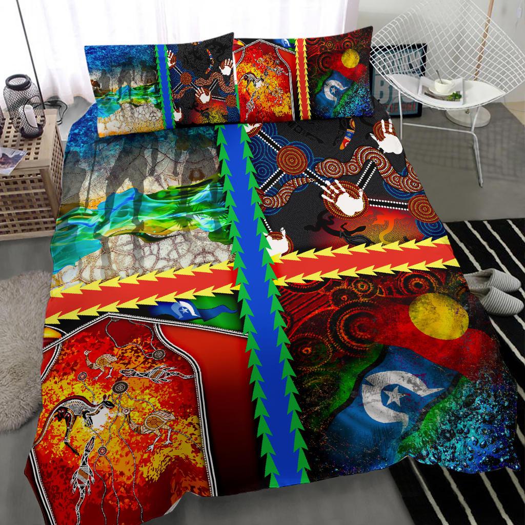 Bedding Set - Aboriginal Mix Ver01 - Vibe Hoodie Shop