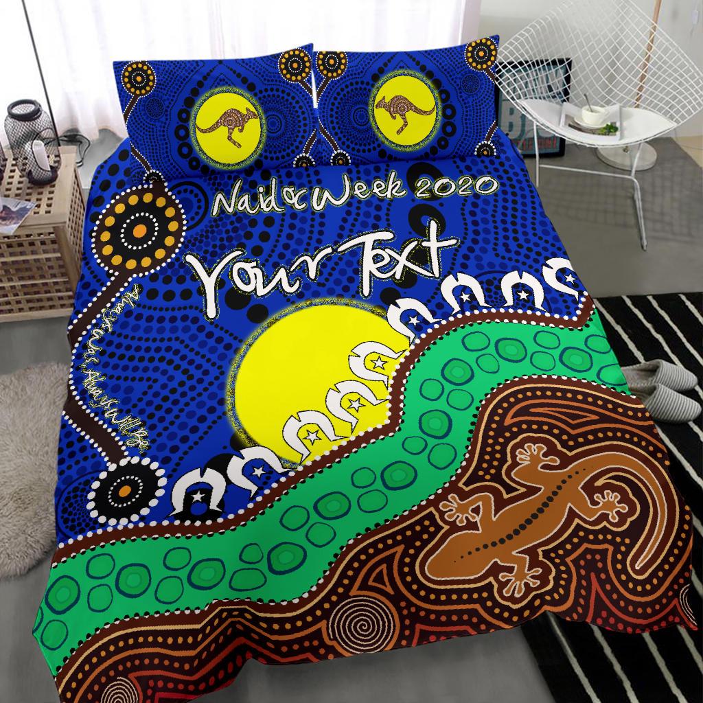 (Custom) Bedding Sets - Aboriginal NAIDOC Week Style - Vibe Hoodie Shop