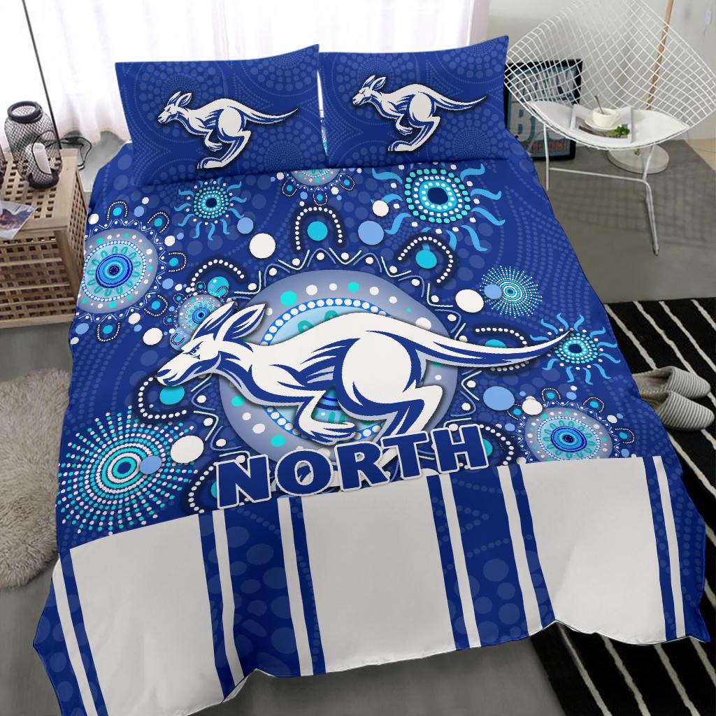 Melbourne Bedding Set Indigenous North Kangaroos - Vibe Hoodie Shop