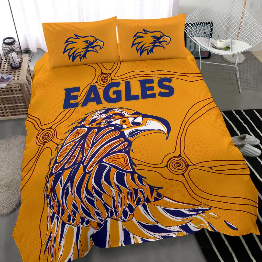West Coast Bedding Set Eagles Indigenous - Vibe Hoodie Shop