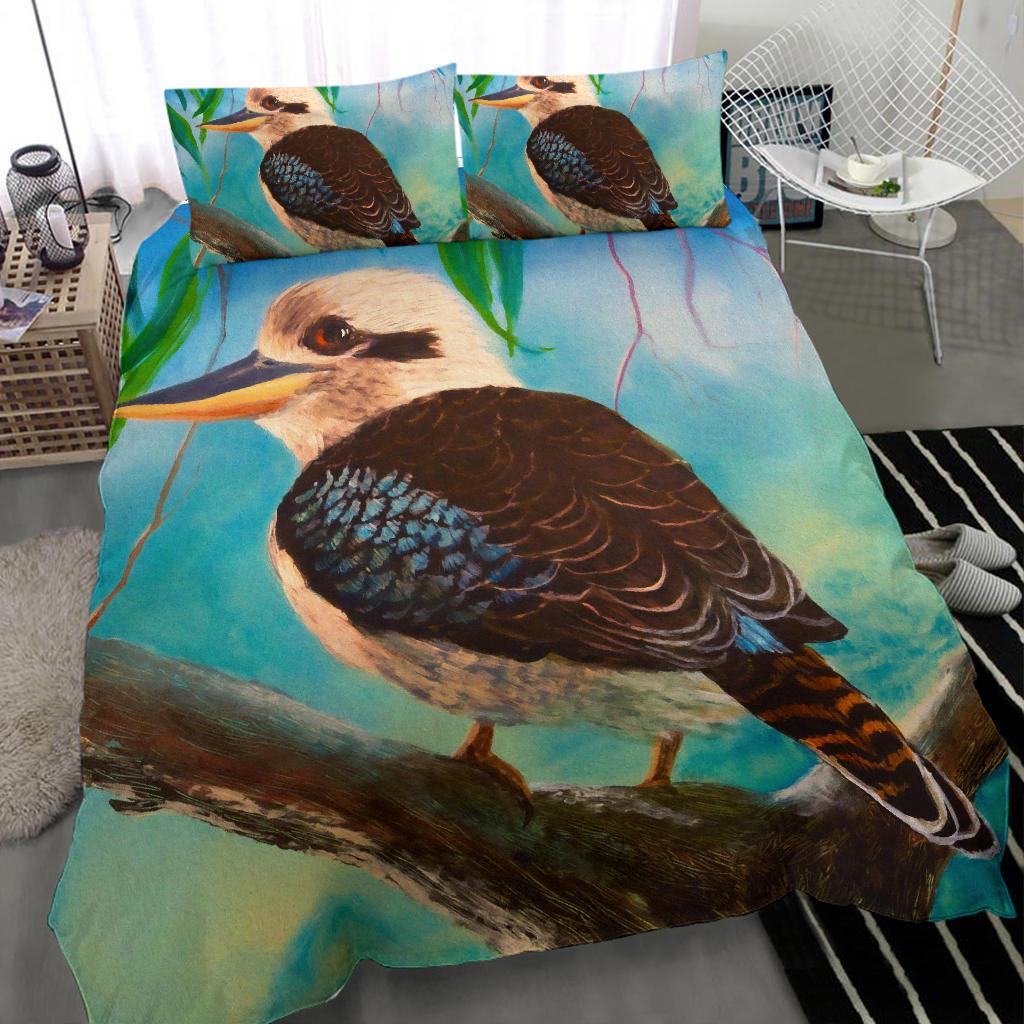 Kookaburra Bedding Set - Australia Kookaburra - Vibe Hoodie Shop