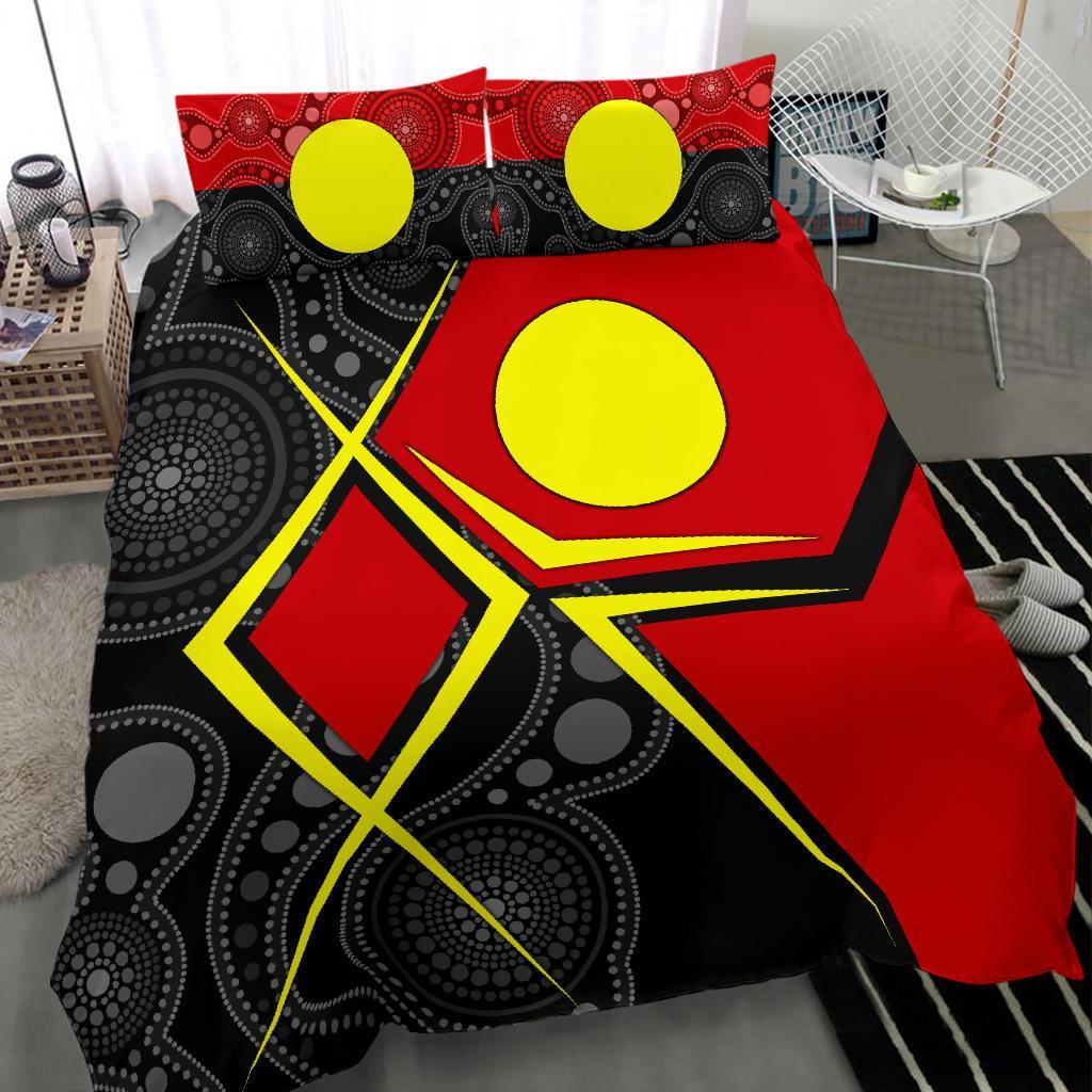 Aboriginal Bedding Set - Indigenous Legend - Vibe Hoodie Shop