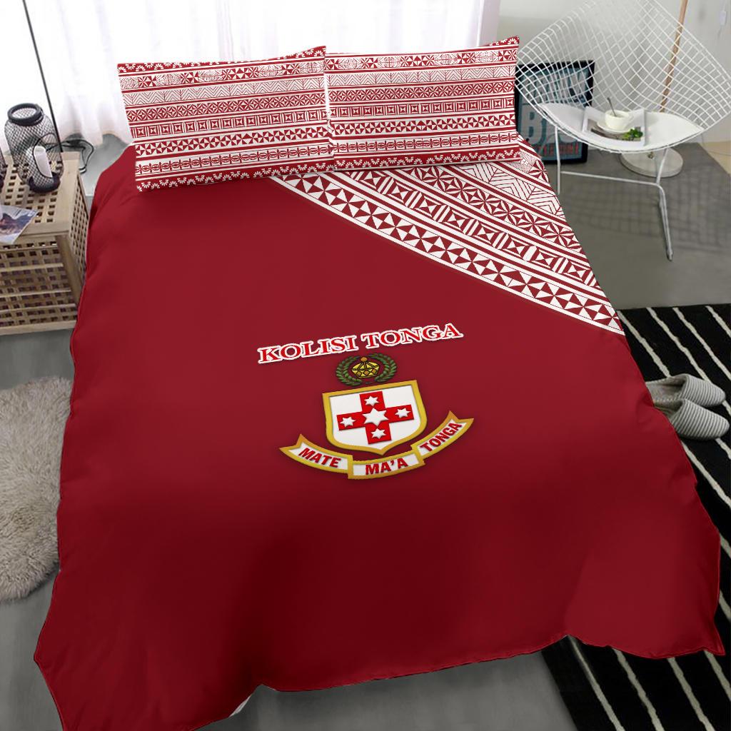 Kolisi Tonga Bedding Set Mate Ma'a Tonga Rugby Original - Vibe Hoodie Shop