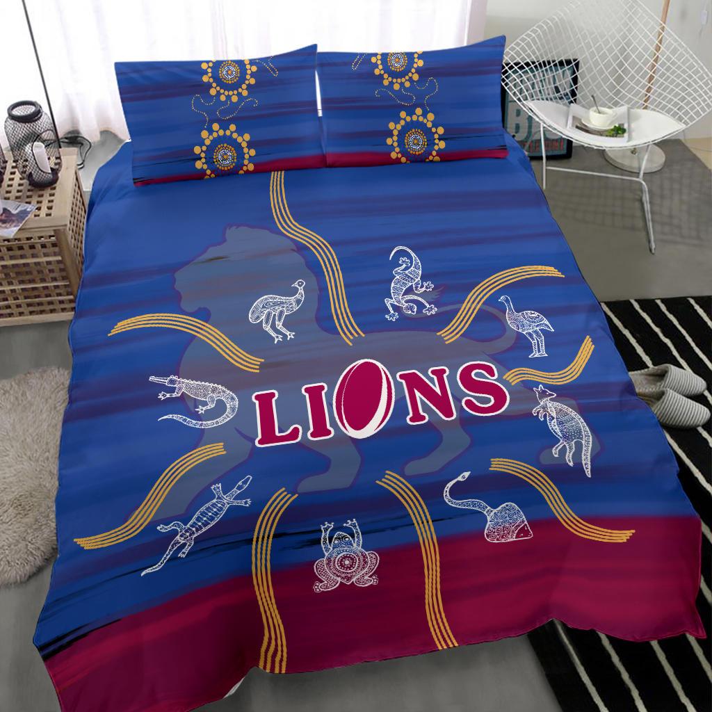 Brisbane Bedding Set Proud Lions Simple - Vibe Hoodie Shop