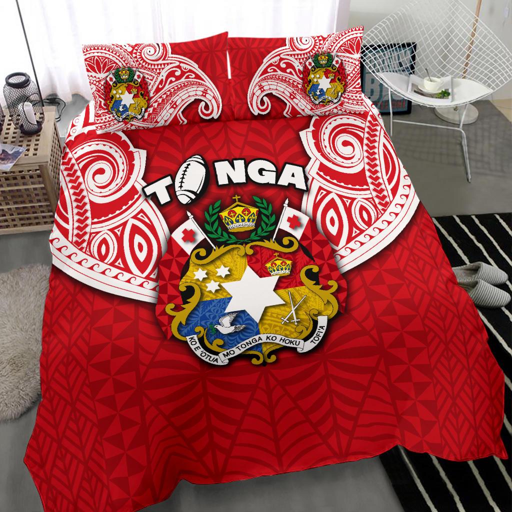 Tonga Rugby Bedding Sets Royal Style - Vibe Hoodie Shop