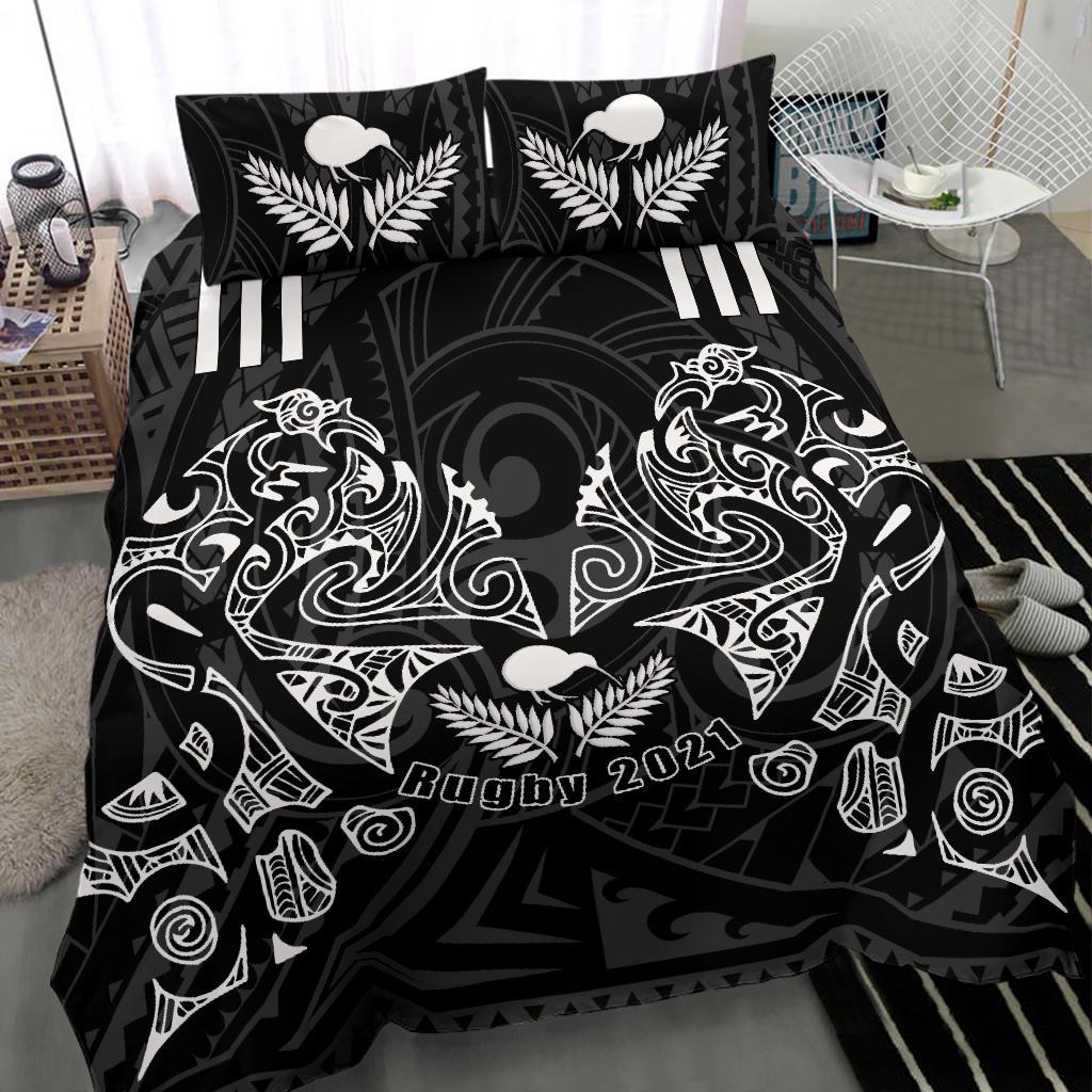Aotearoa Super Rugby Bedding Set Maori Kiwi - Vibe Hoodie Shop