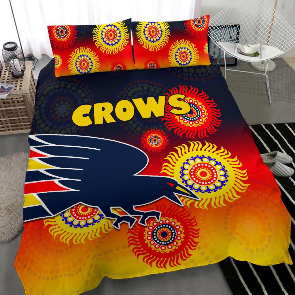 Adelaide Crows Special Style Bedding Set - Vibe Hoodie Shop