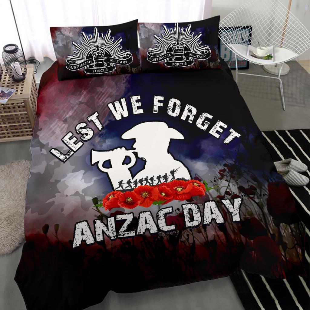 ANZAC Day Bedding Set - The Australian Army - Vibe Hoodie Shop