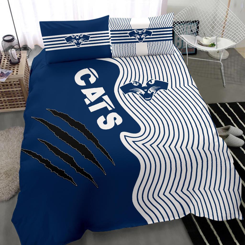 Geelong Bedding Set Cats Indigenous - Vibe Hoodie Shop