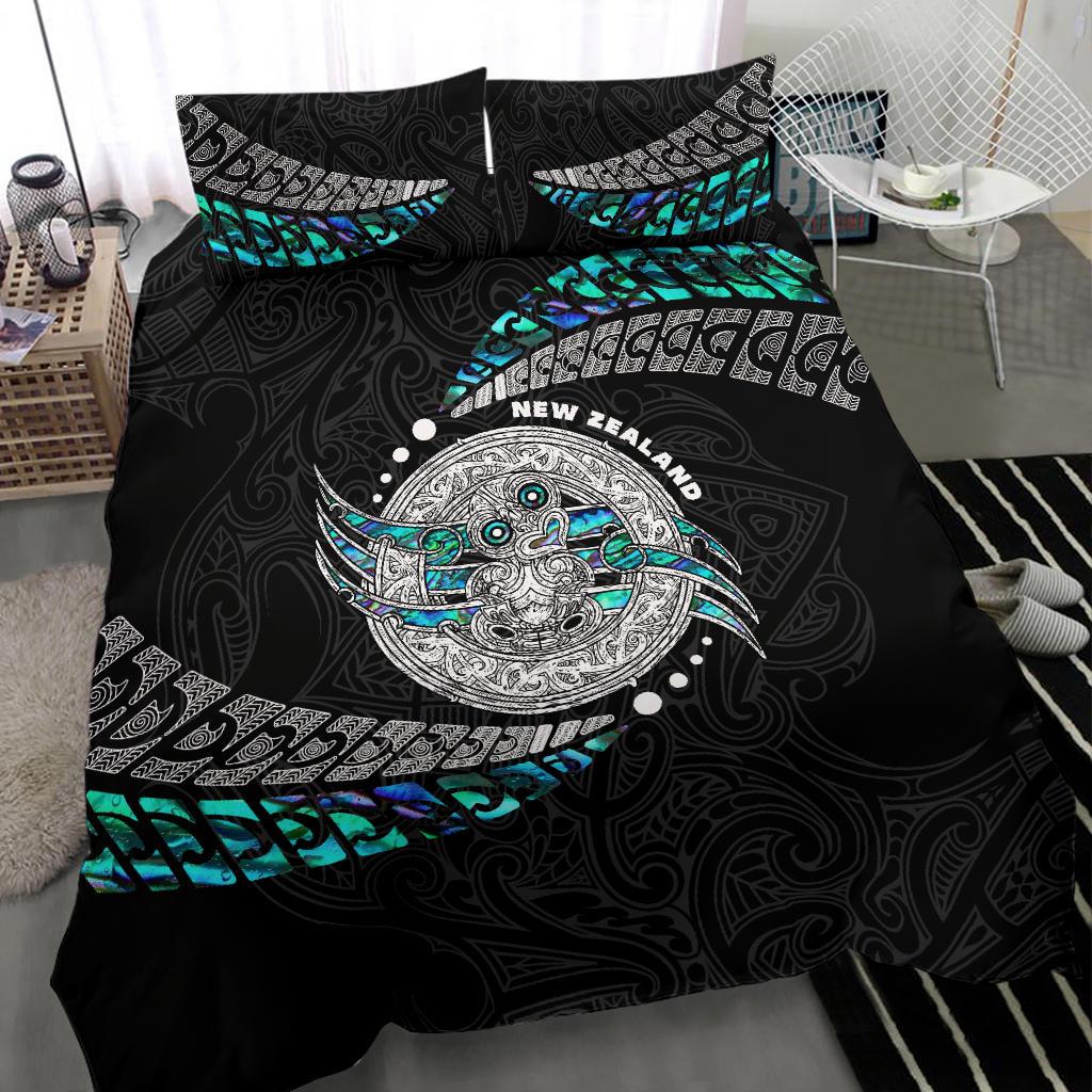 Maori New Zealand Bedding Set Hei Tiki Sport Style - Vibe Hoodie Shop