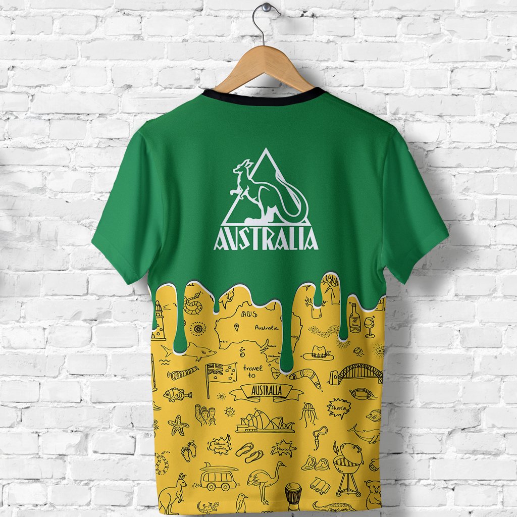 Australia T shirt - Symbol T shirt - Unisex - Vibe Hoodie Shop