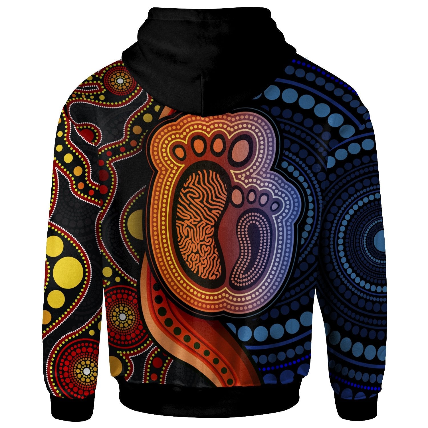 Hoodie - Aboriginal Mother And Son - Vibe Hoodie Shop