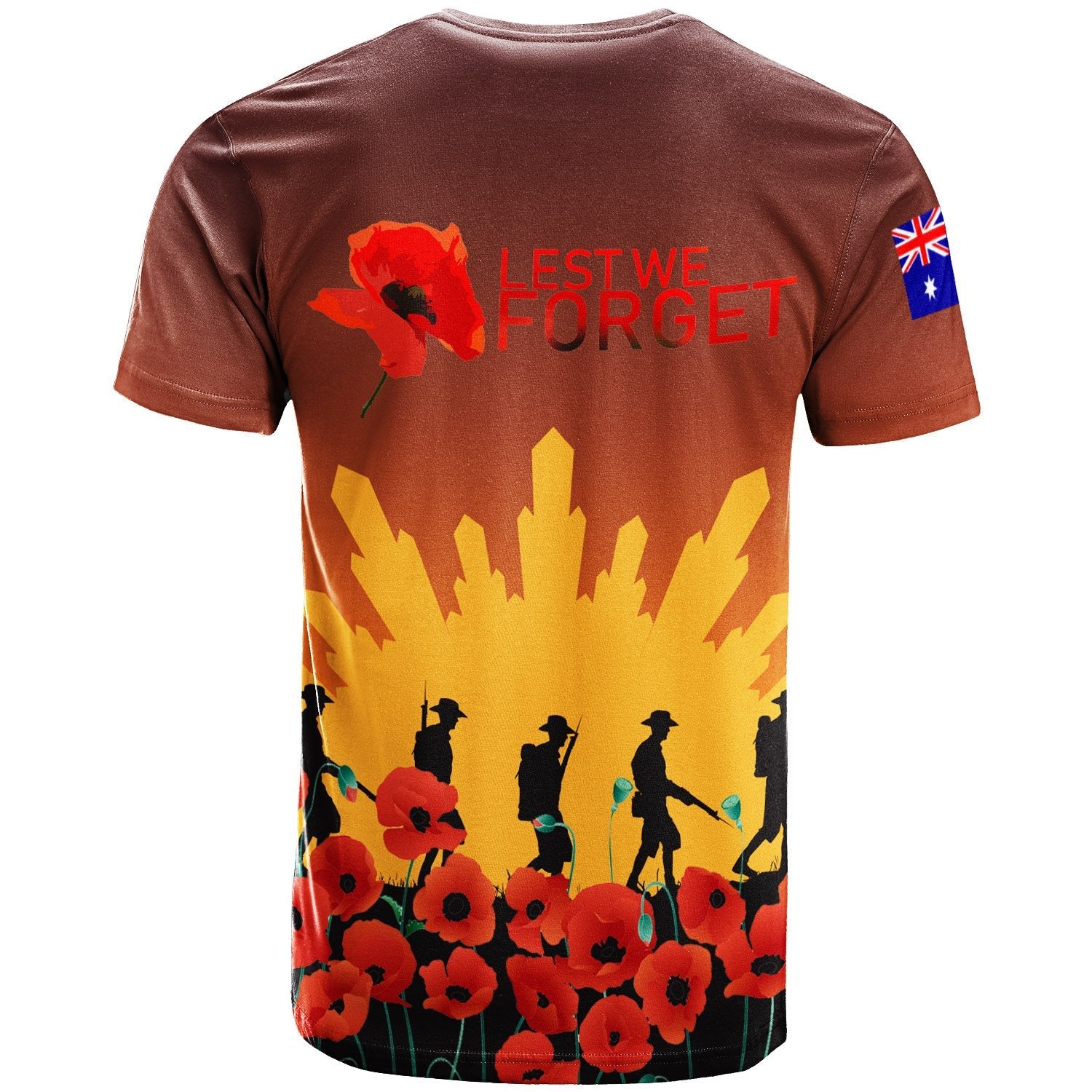 T shirt - ANZAC Day 2021 - Vibe Hoodie Shop