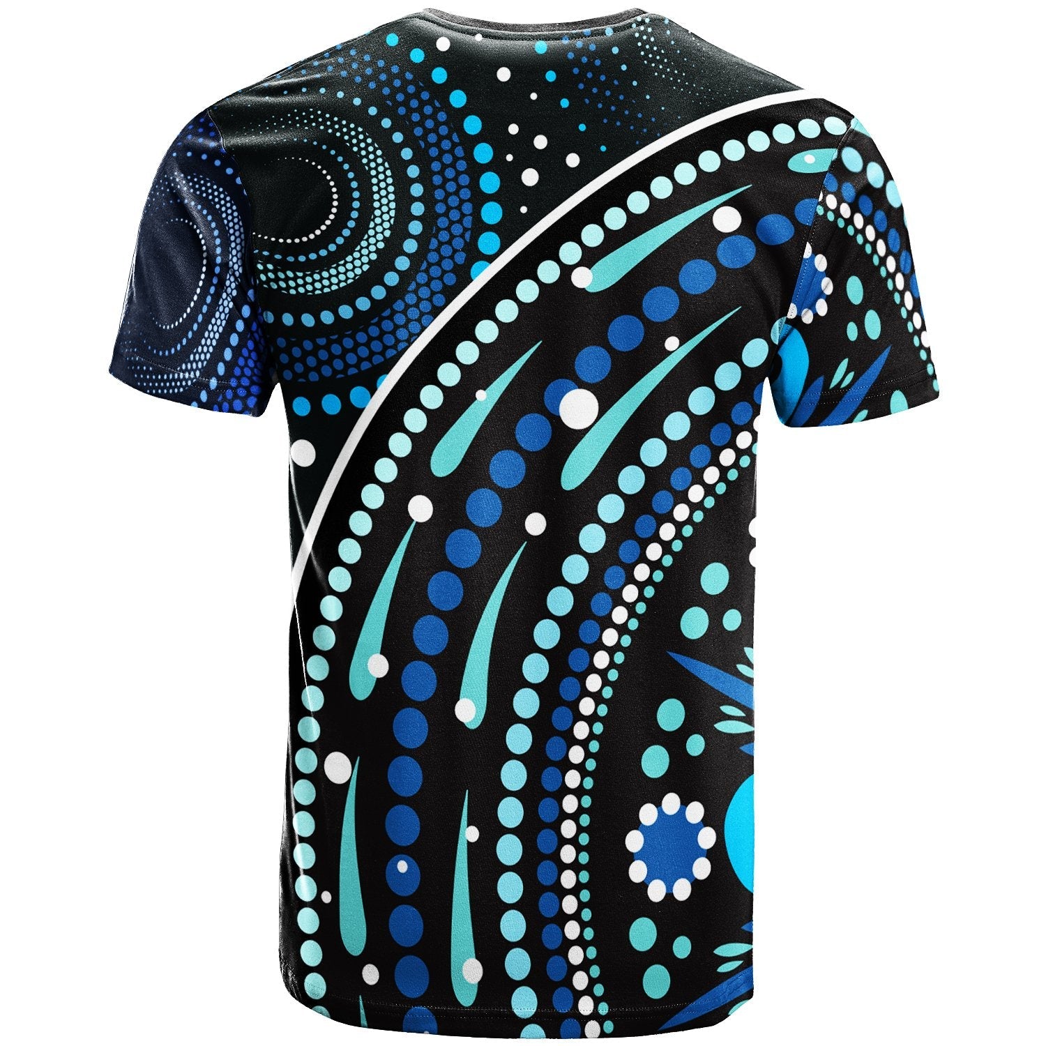 Aboriginal T shirt - River Of Life - Vibe Hoodie Shop