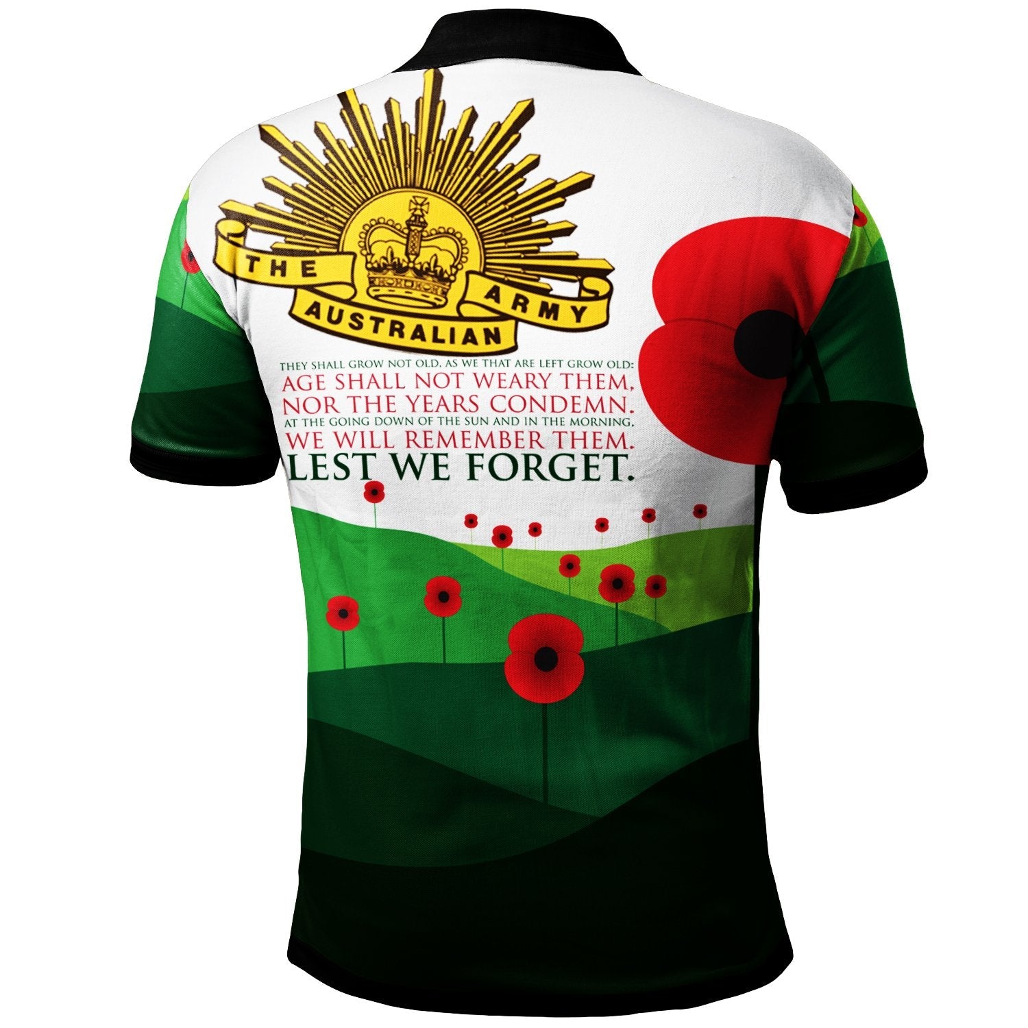 Polo Shirt - We Will Remember Them - Vibe Hoodie Shop