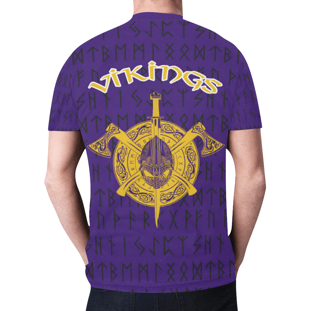 Vikings Warrior Men's / Women's T - Shirts - Vibe Hoodie Shop