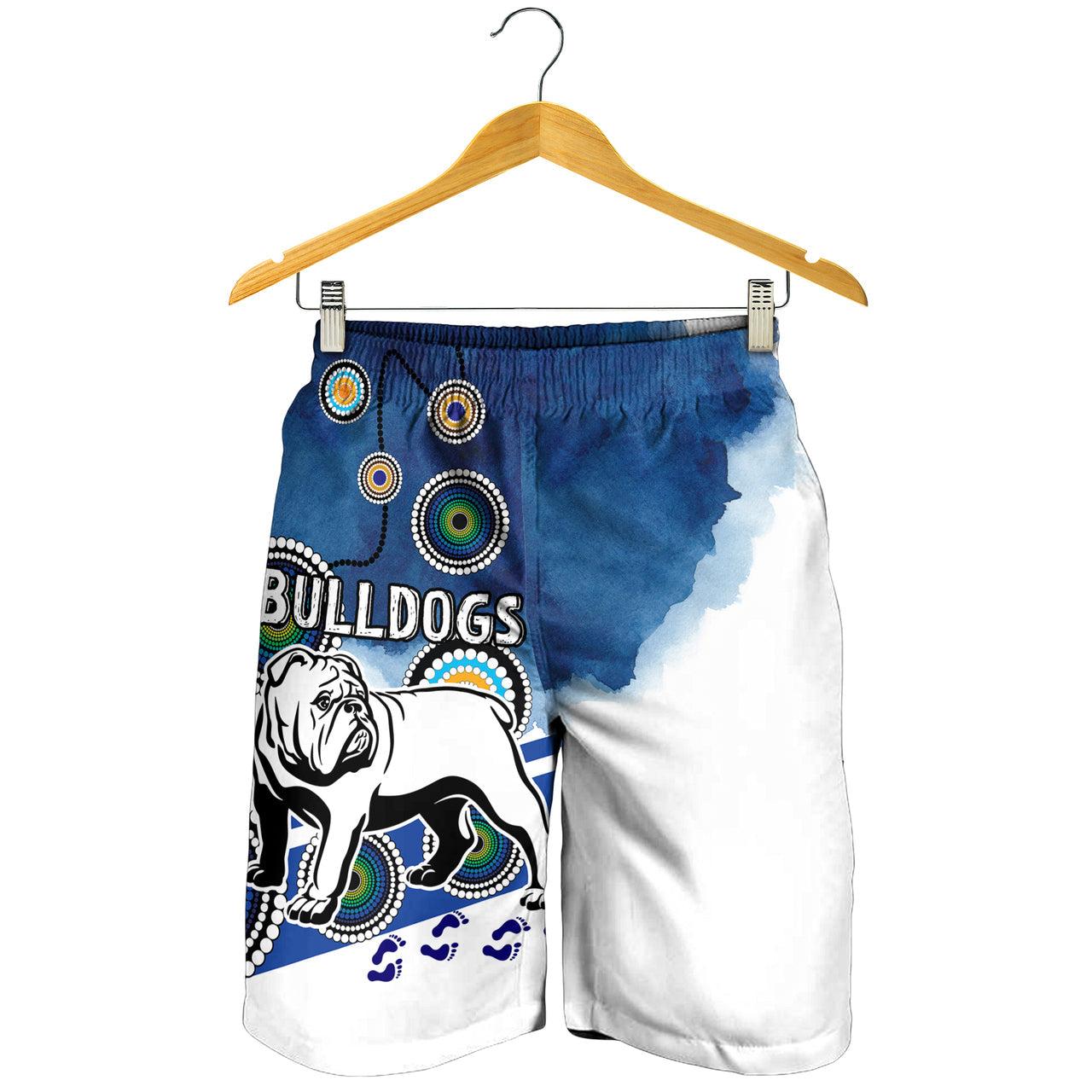 Bulldogs Rugby Men Shorts - Custom Indigenous Bulldogs Men Shorts RLT13 - Vibe Hoodie Shop