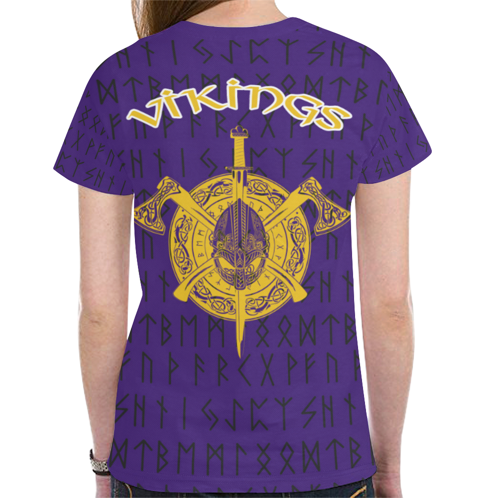 Vikings Warrior Men's / Women's T - Shirts - Vibe Hoodie Shop