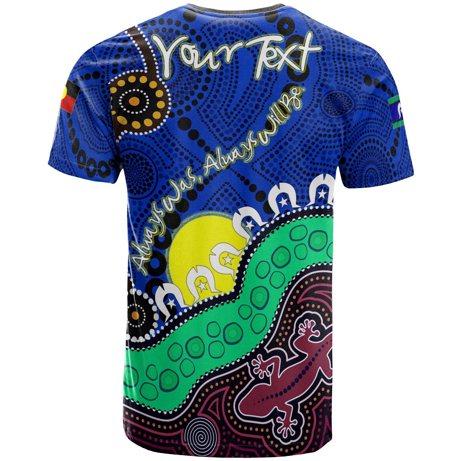 (Custom) T shirt - Aboriginal NAIDOC Week Style - Vibe Hoodie Shop