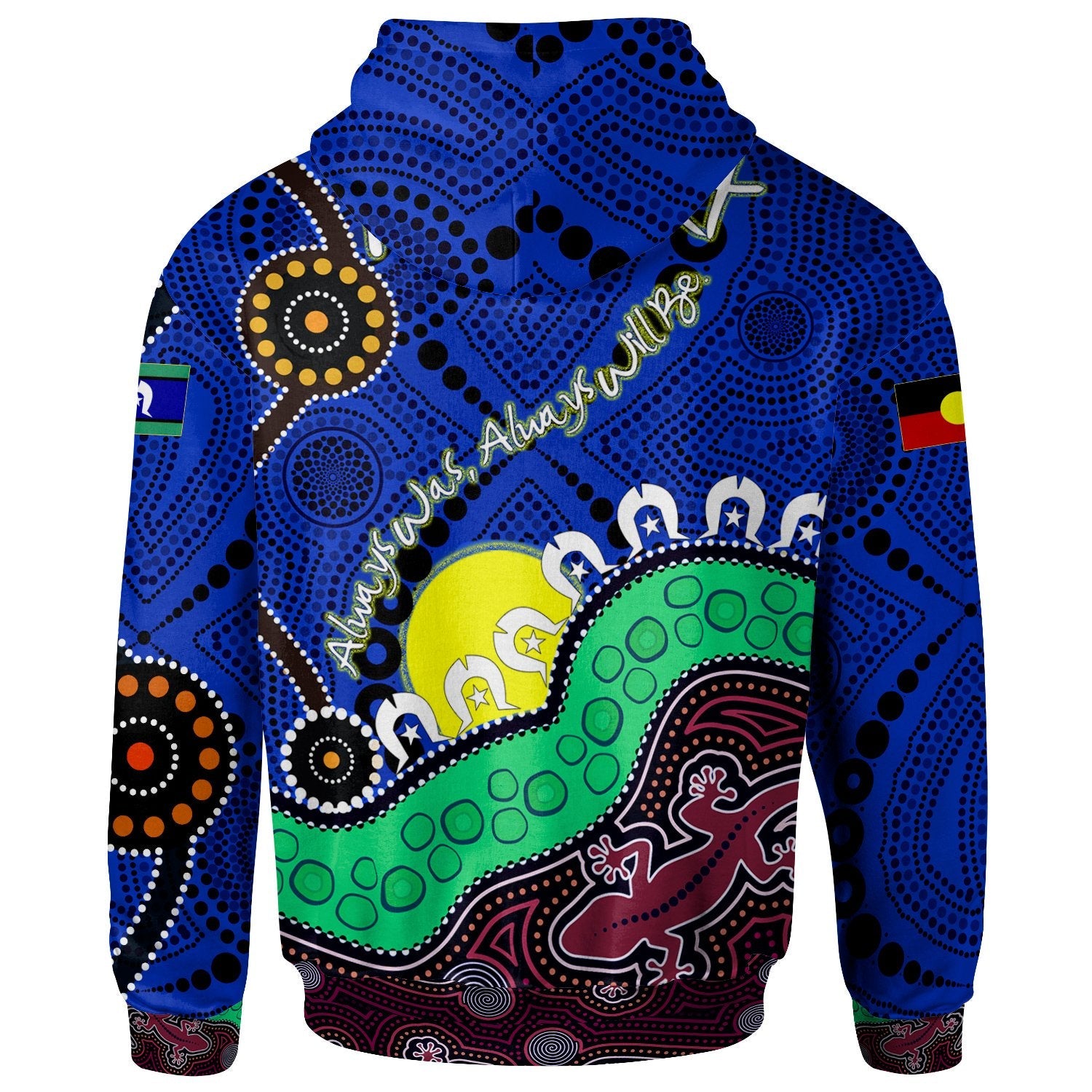 (Custom) Hoodie - Aboriginal NAIDOC Week Style - Vibe Hoodie Shop