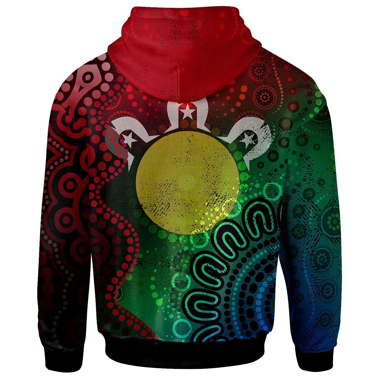 NAIDOC Week Hoodie - Inspiration Of Indigenous Art - Vibe Hoodie Shop