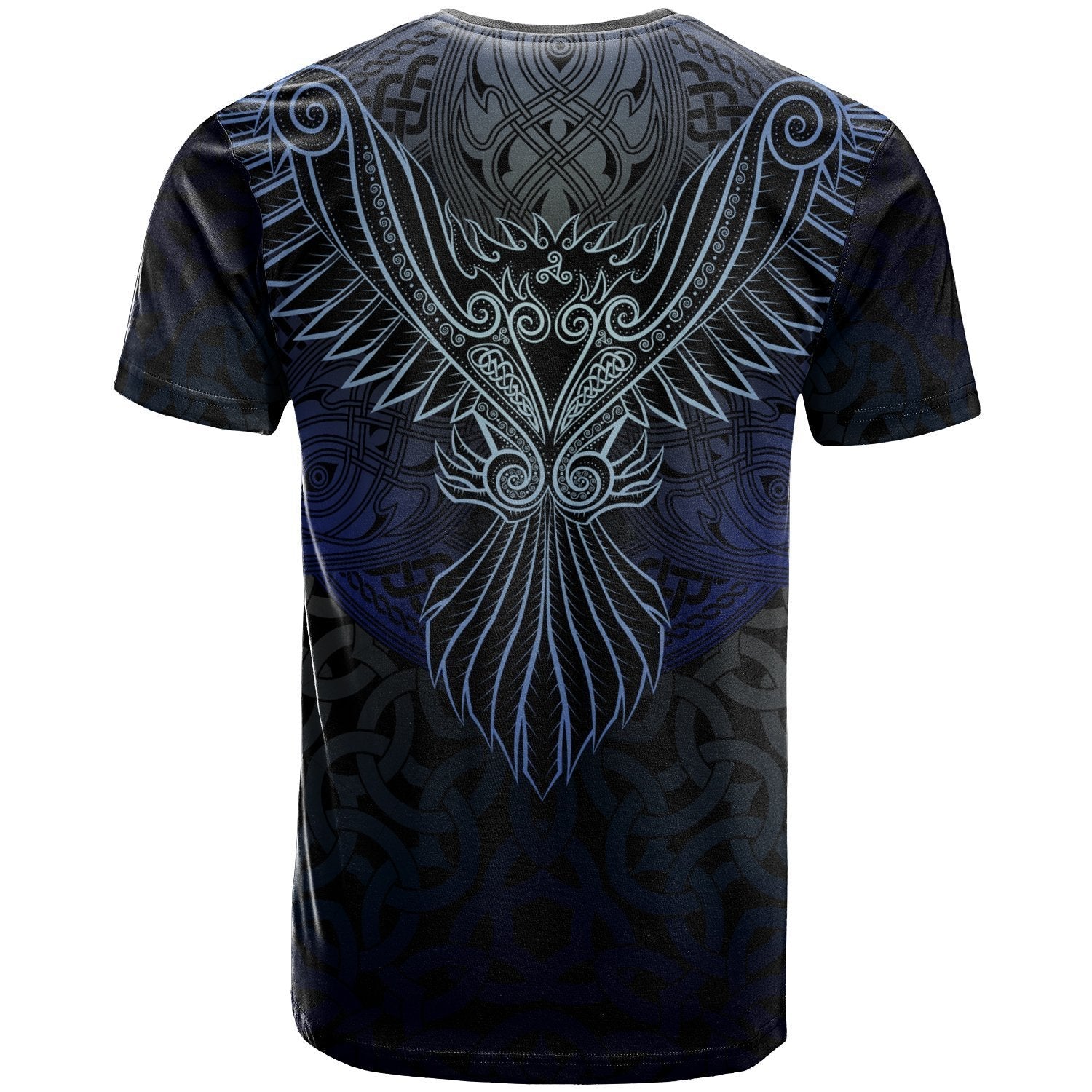 Celtic Personalized T shirt - Celtic Raven - Vibe Hoodie Shop