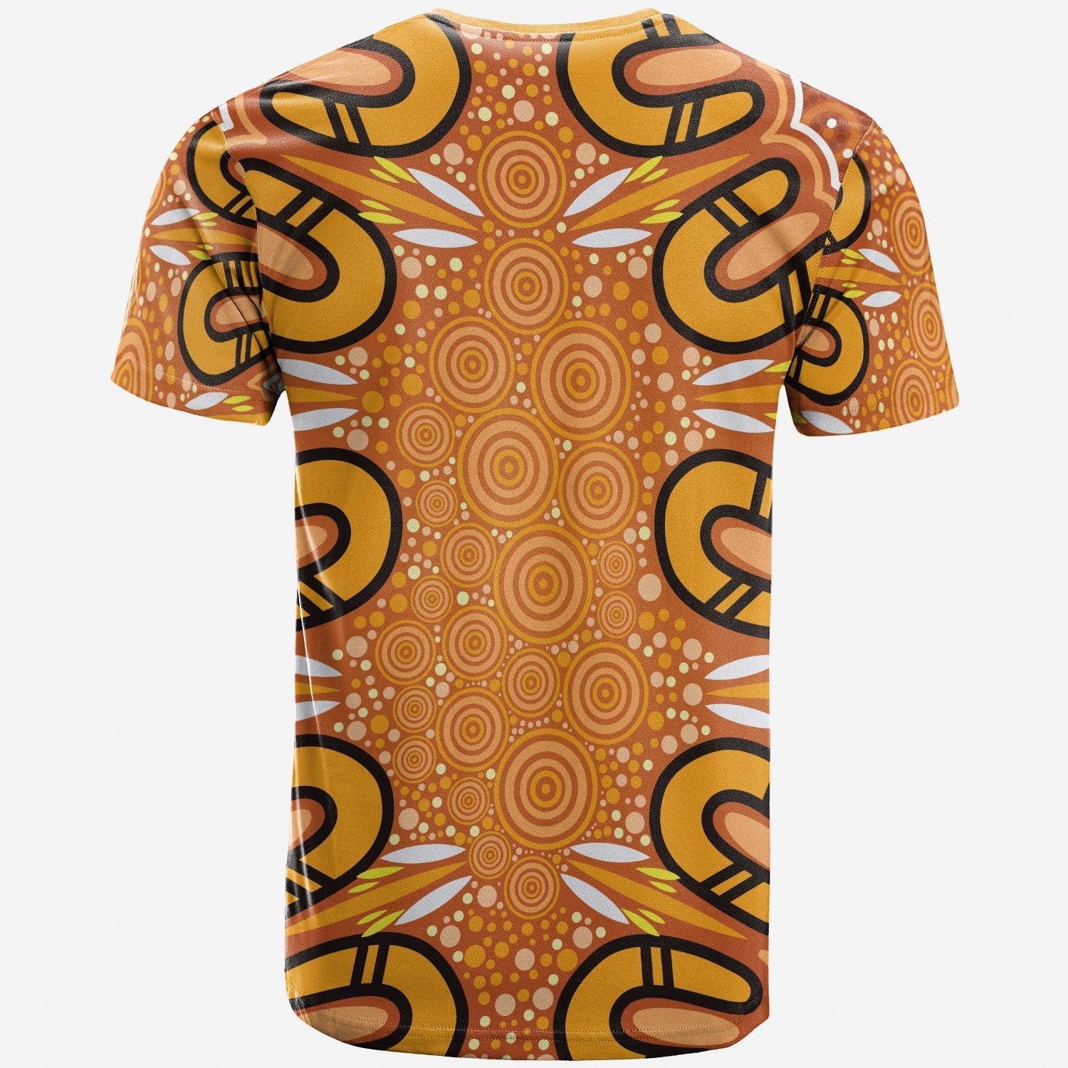 Aboriginal T shirt - Indigenous Art Patterns Ver03 - Vibe Hoodie Shop