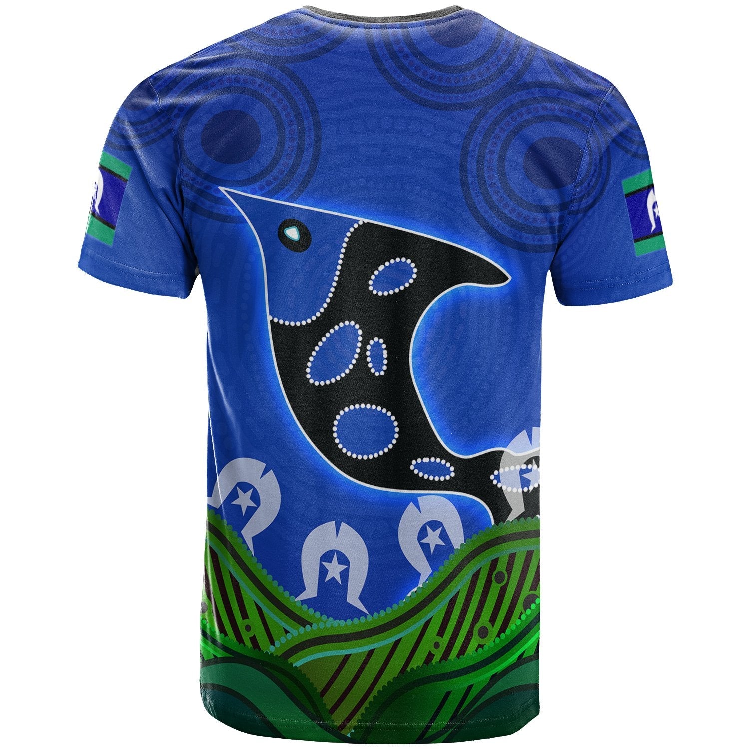 Personalised T shirt - Torres Strait Dot Patterns - Vibe Hoodie Shop