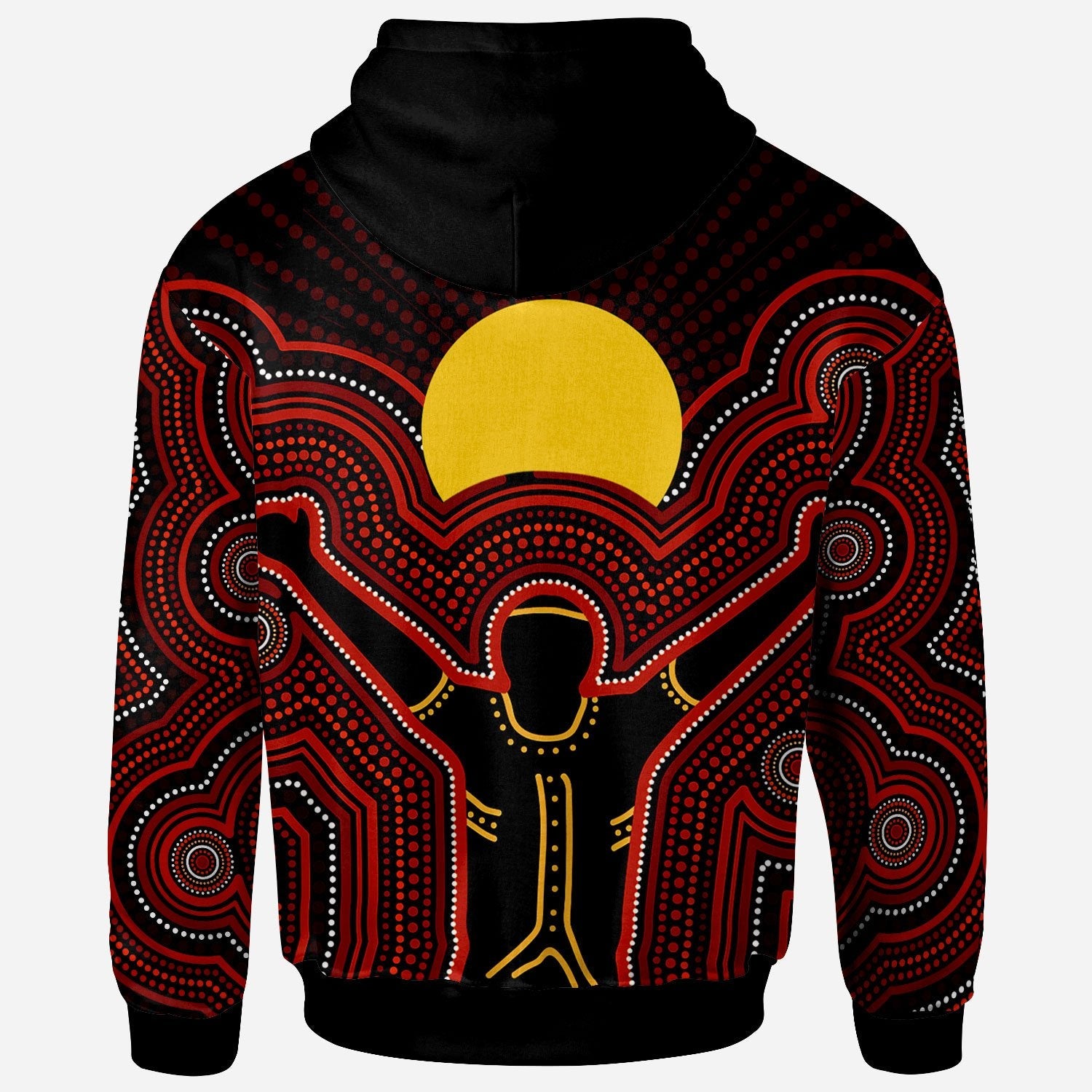 Aboriginal Personalised Hoodie - The Sun Always Shines - Vibe Hoodie Shop