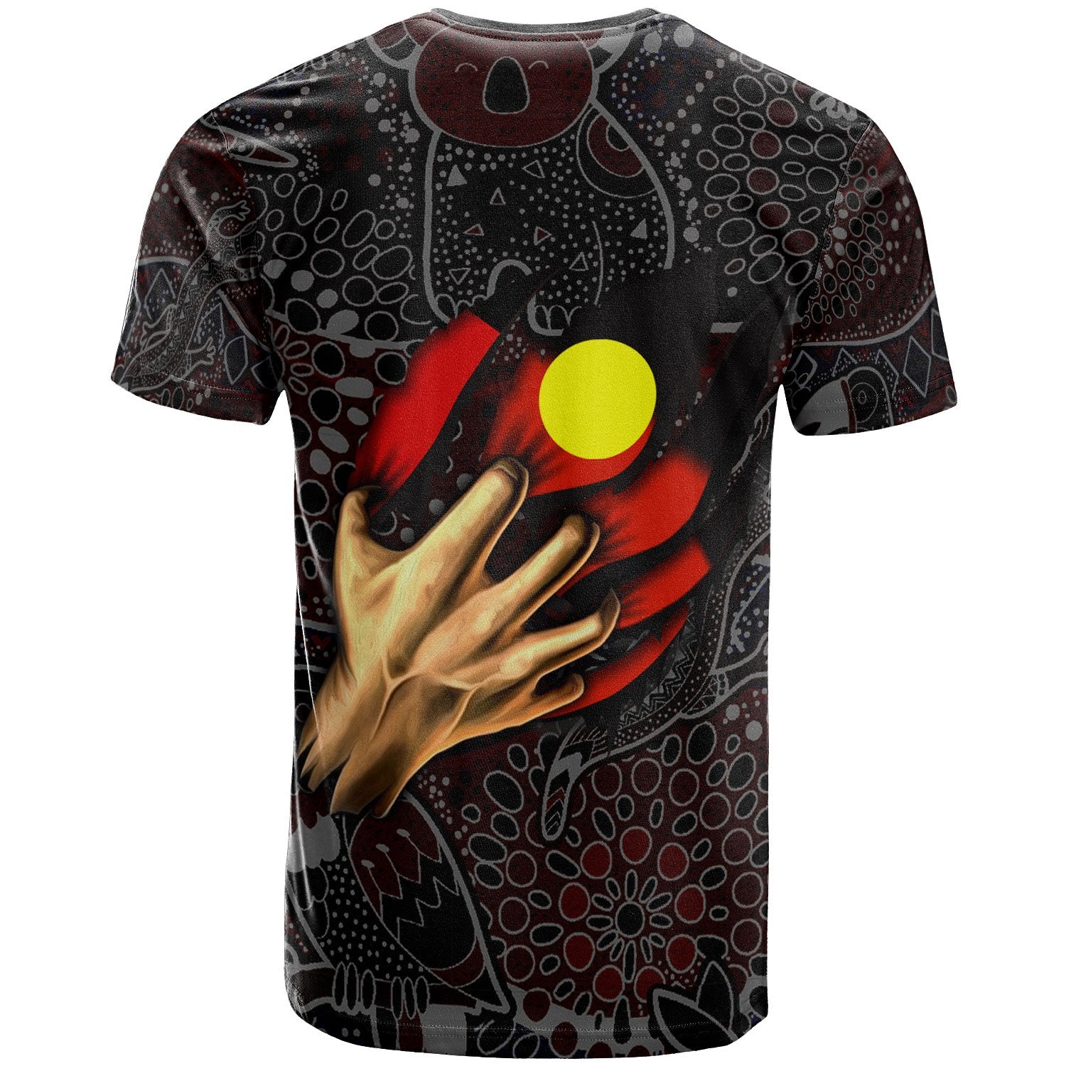 Aboriginal T shirt - Aboriginal Blood In Me - Vibe Hoodie Shop