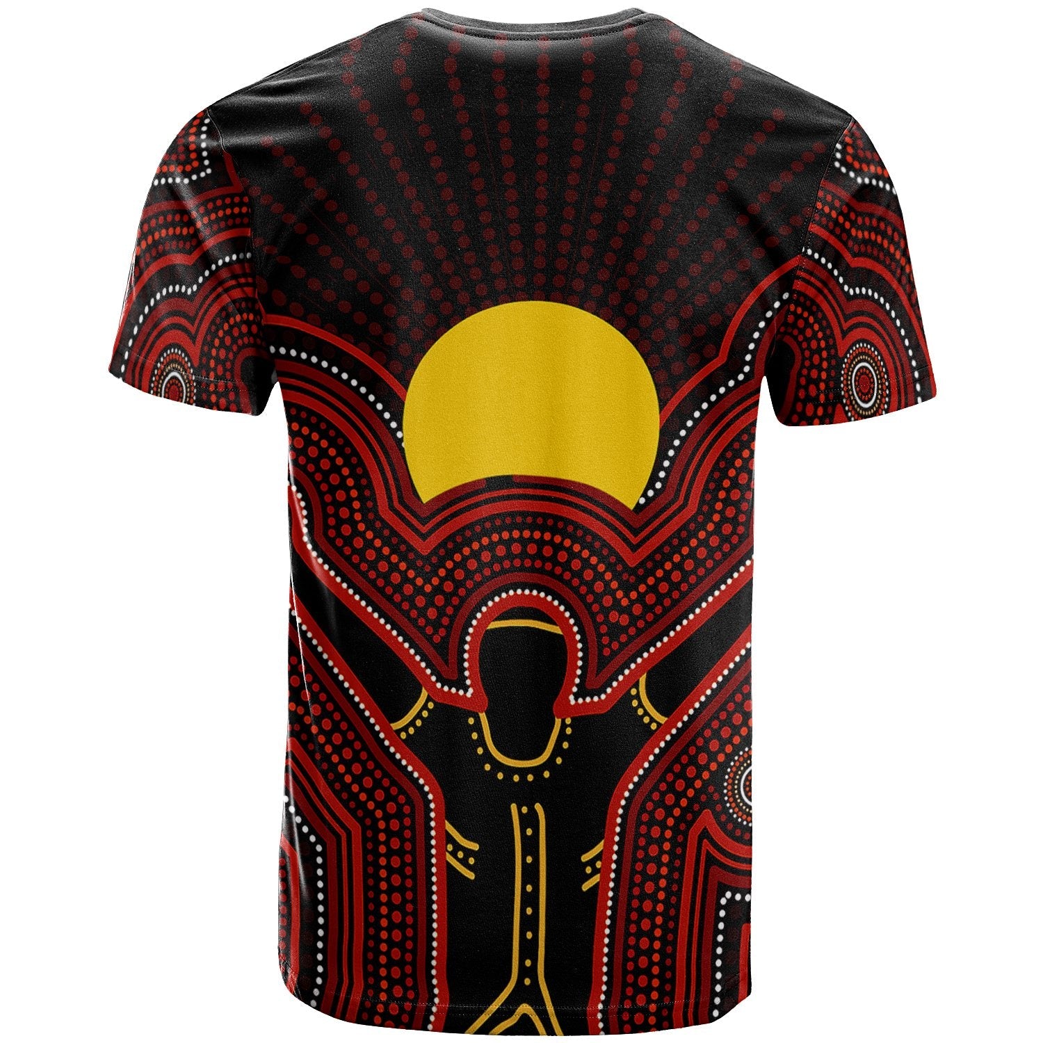 Aboriginal T shirt - The Sun Always Shines - Vibe Hoodie Shop