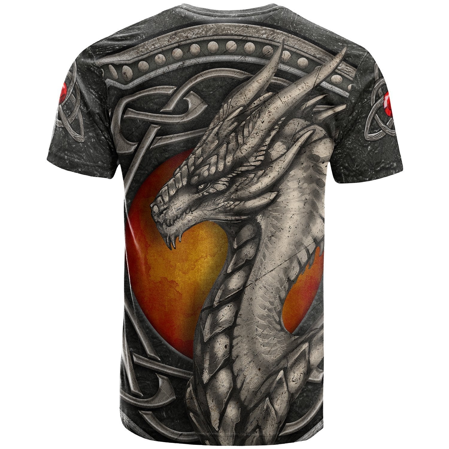 Celtic Dragon With Celtic Knot T shirts - Vibe Hoodie Shop