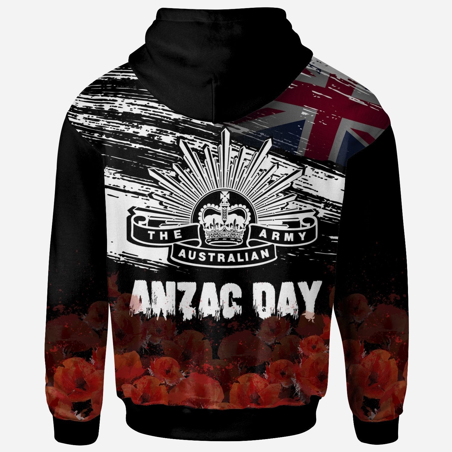 ANZAC Day Hoodie - Remembrance ANZAC - Vibe Hoodie Shop