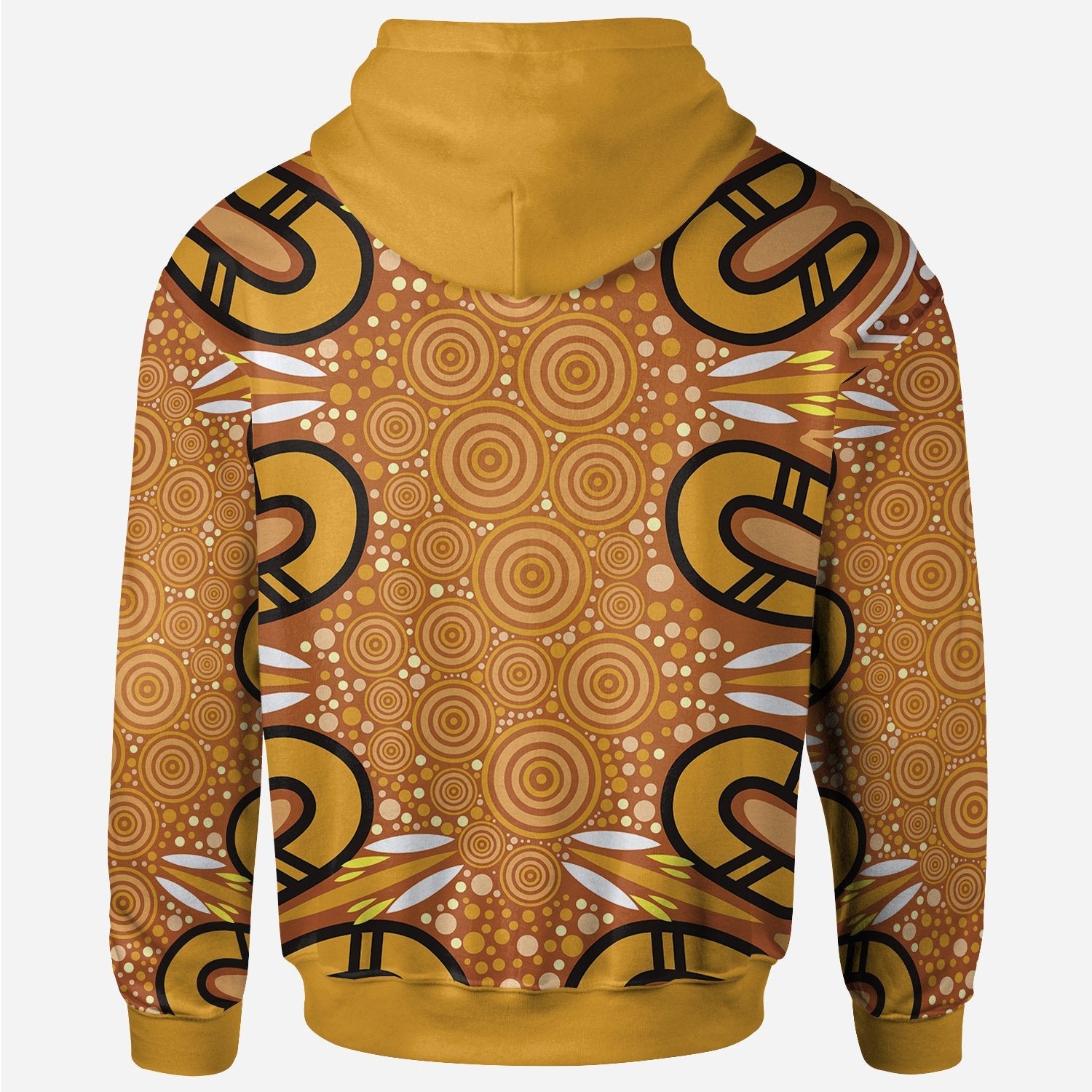 Aboriginal Zip - Up Hoodie - Indigenous Art Patterns Ver03 - Vibe Hoodie Shop