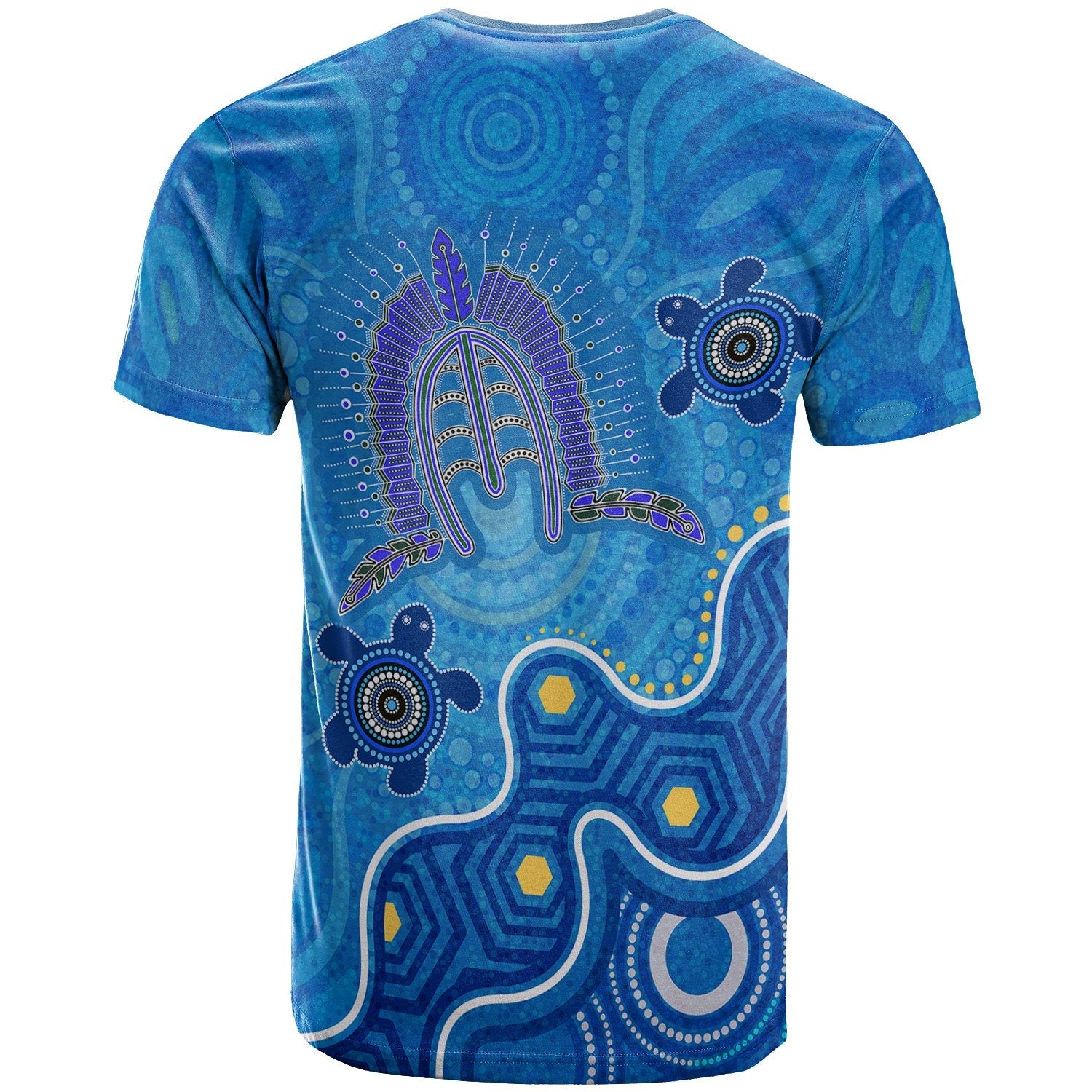 Torres Strait T shirt - Dhari And Turtle - BN25 - Vibe Hoodie Shop