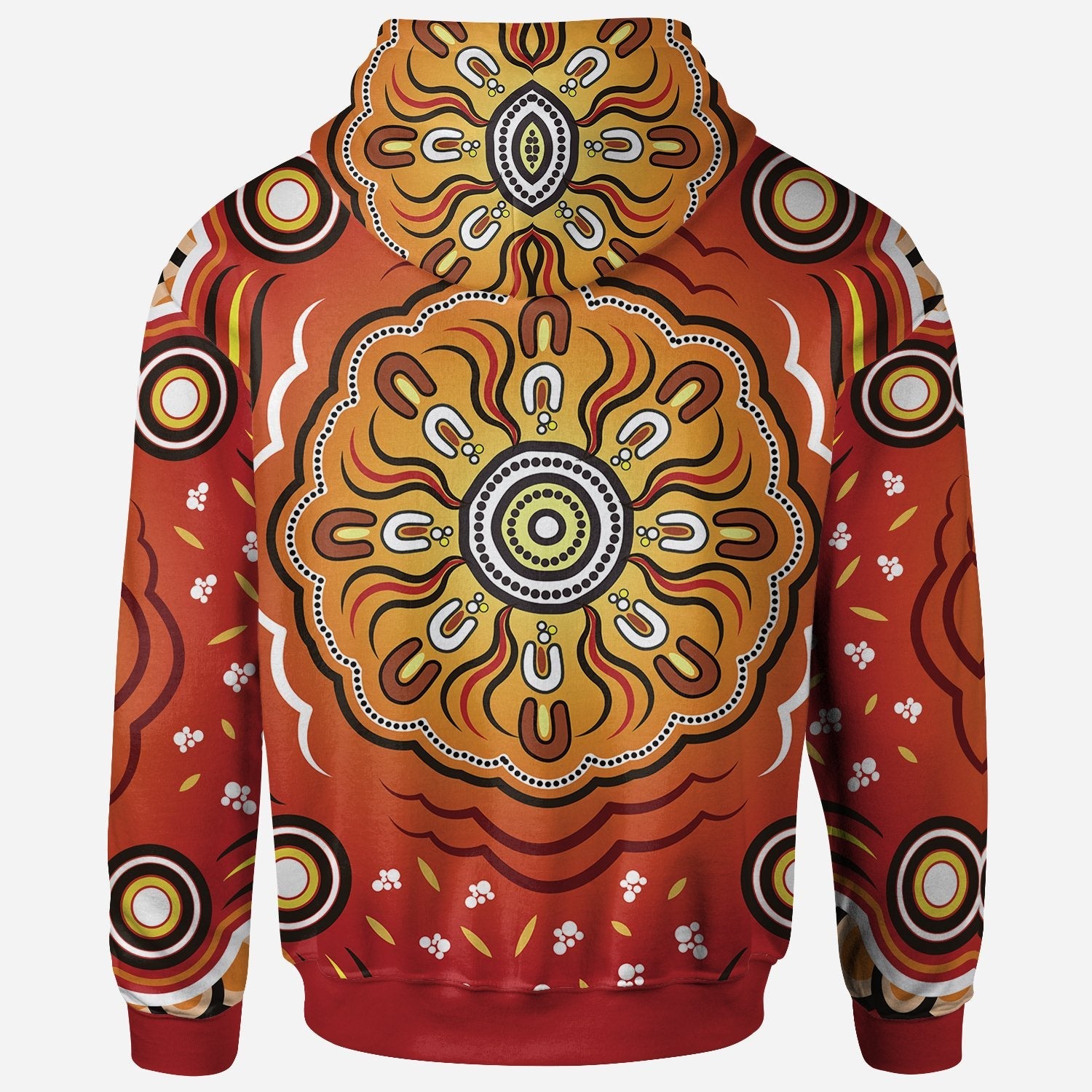 Aboriginal Zip - Up Hoodie - Indigenous Art Patterns Ver01 - Vibe Hoodie Shop