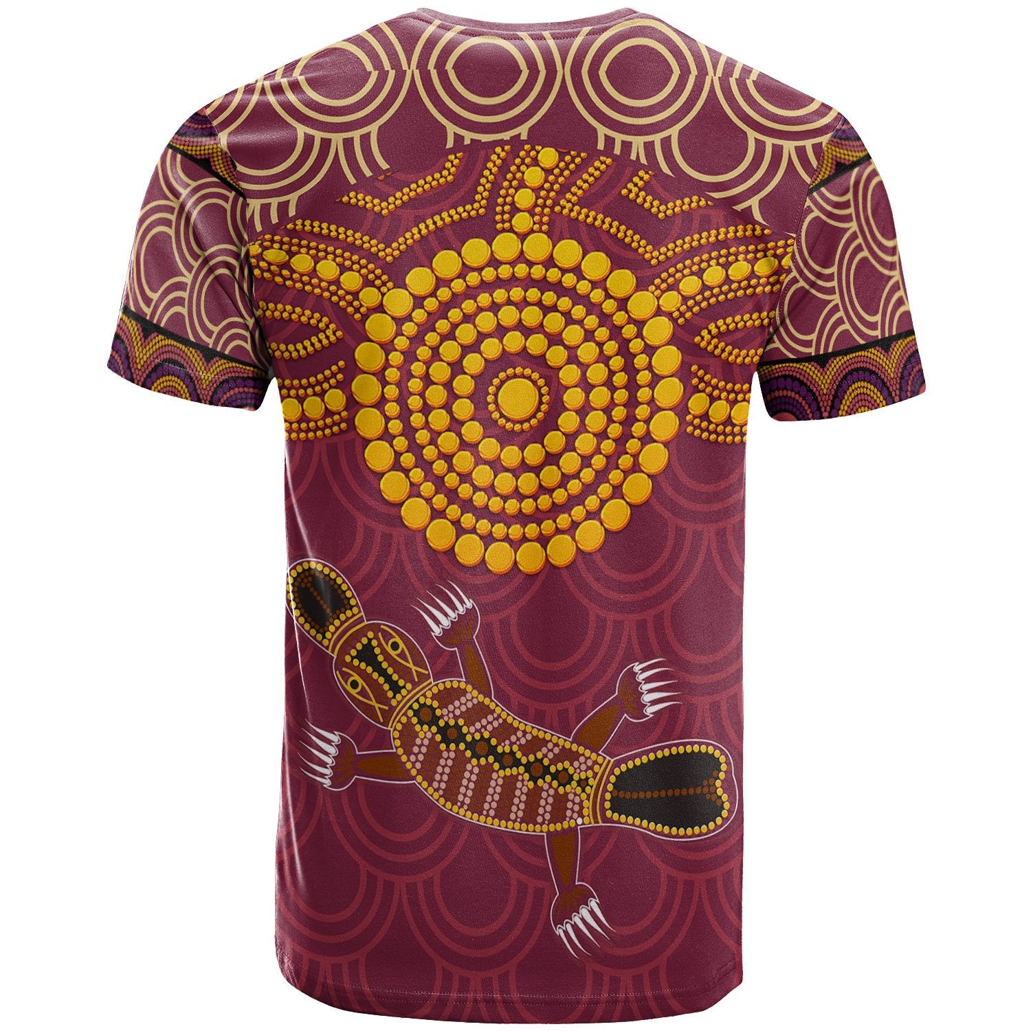 Aboriginal T shirt - Aboriginal Platypus - Vibe Hoodie Shop