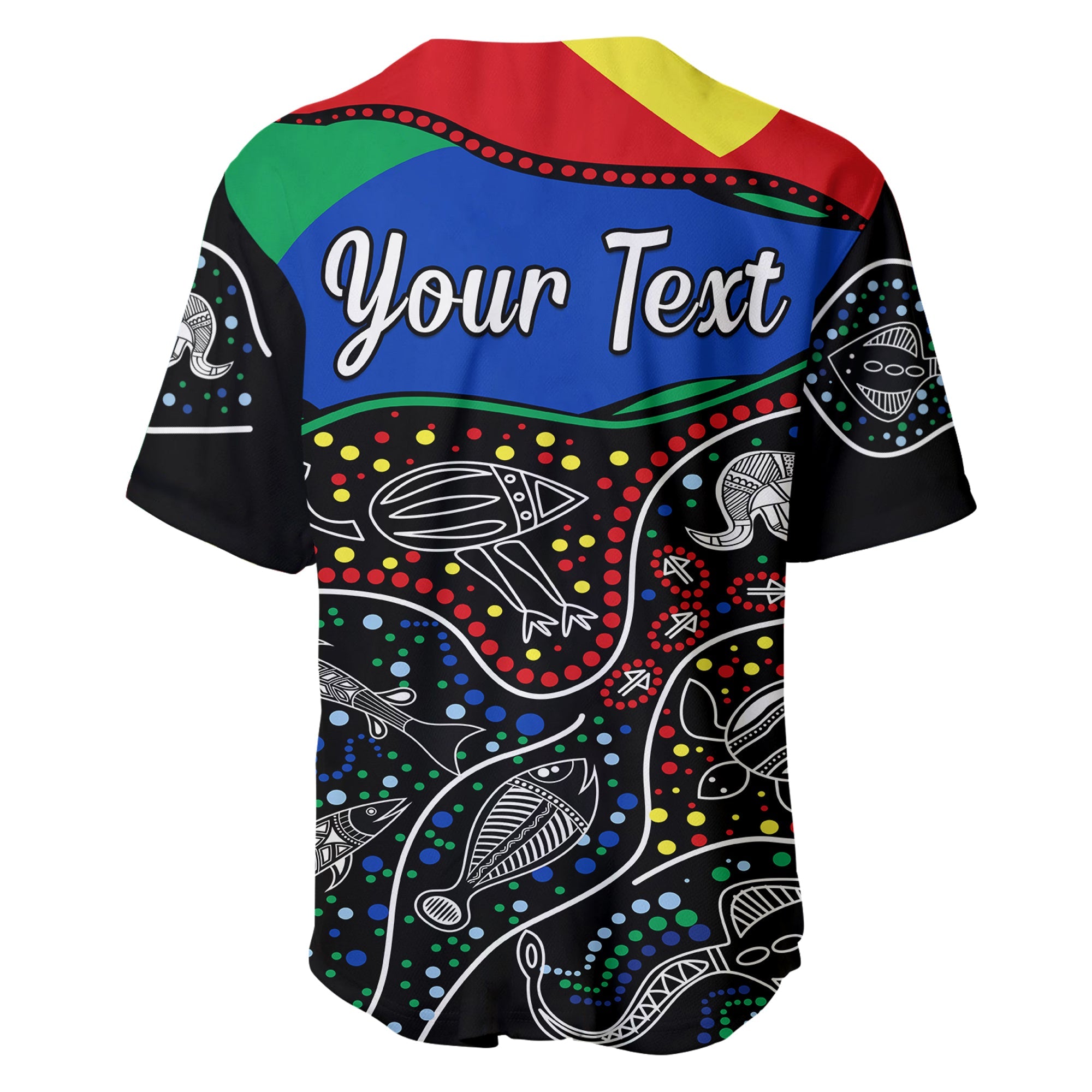 (Custom Personalised) NAIDOC Week 2022 Baseball Jersey National Aborigines And Torres Strait Islander Animals Aboriginal - Vibe Hoodie Shop