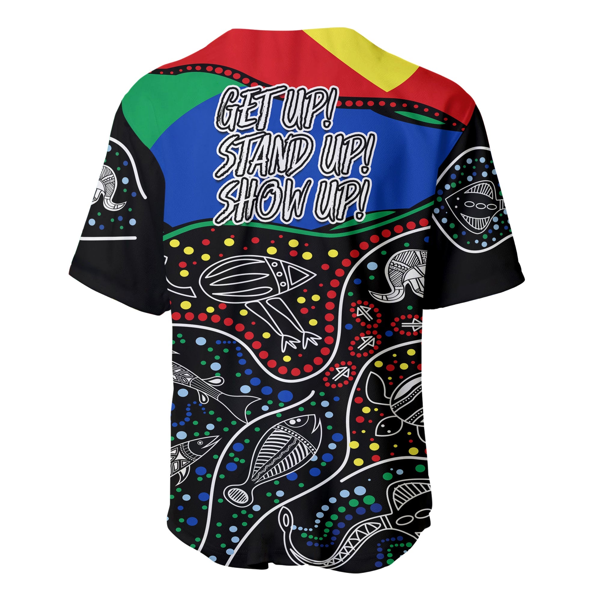 NAIDOC Week 2022 Baseball Jersey National Aborigines And Torres Strait Islander Animals Aboriginal - Vibe Hoodie Shop