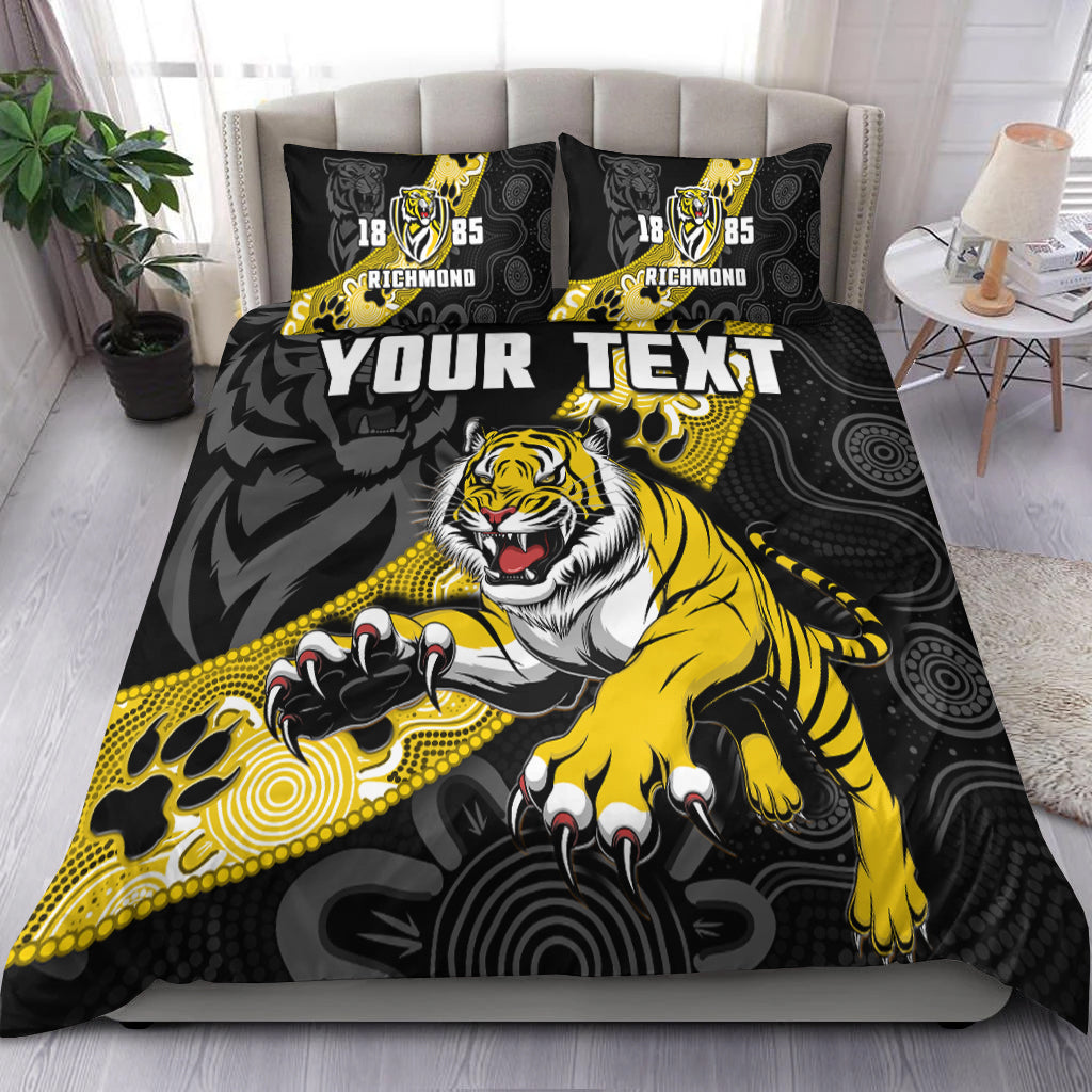 (Custom Personalised) Richmond Football Bedding Set Tigers 1885 Indigenous Basic Style - Vibe Hoodie Shop