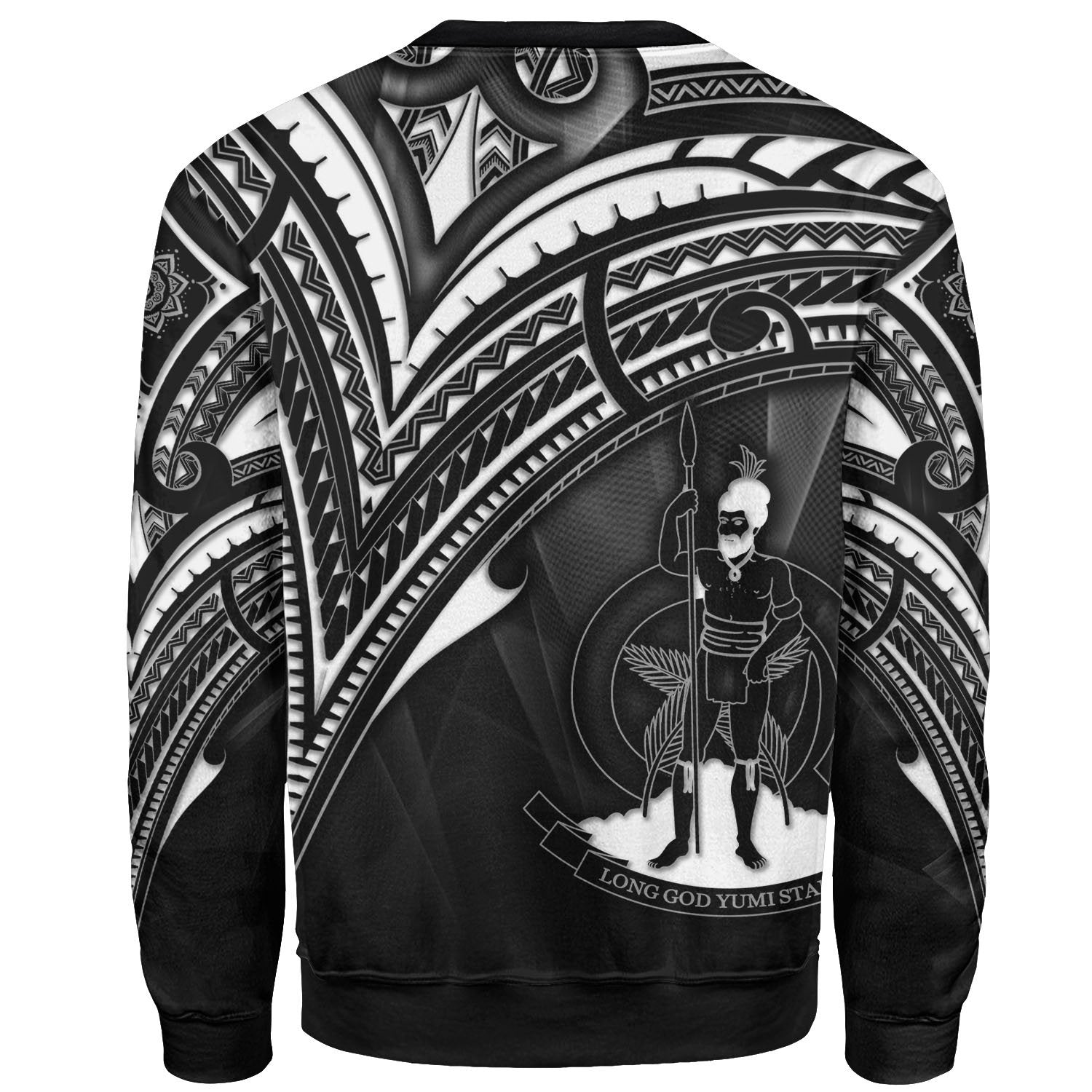 Vanuatu Sweatshirt - Cross Style White Color - Vibe Hoodie Shop