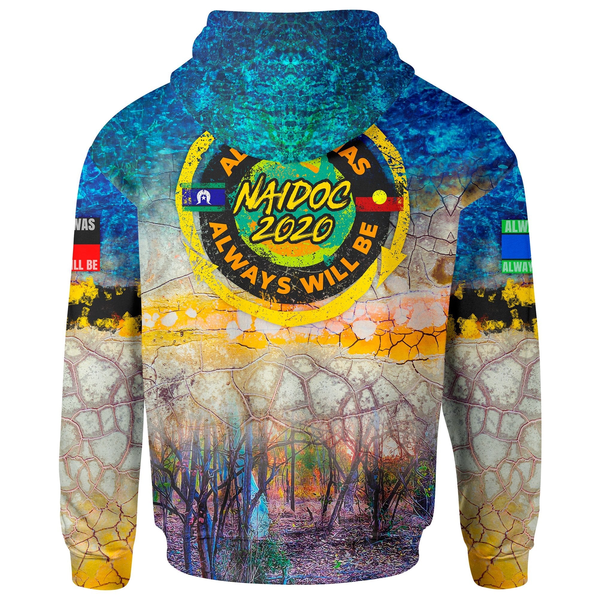 Zip - Up Hoodie - NAIDOC Week 2020 - Unisex - Vibe Hoodie Shop