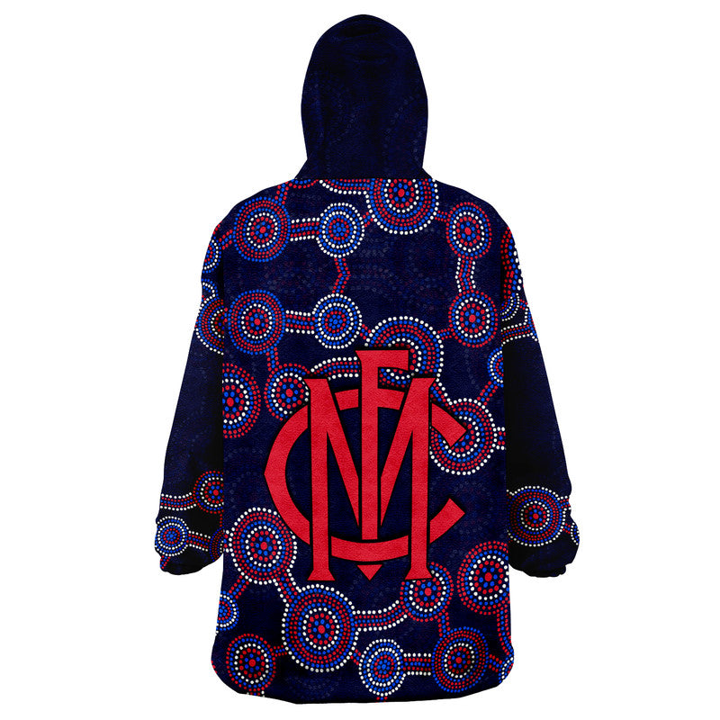 Australian Football League-Demons Wearable Blanket Hoodie - Vibe Hoodie Shop