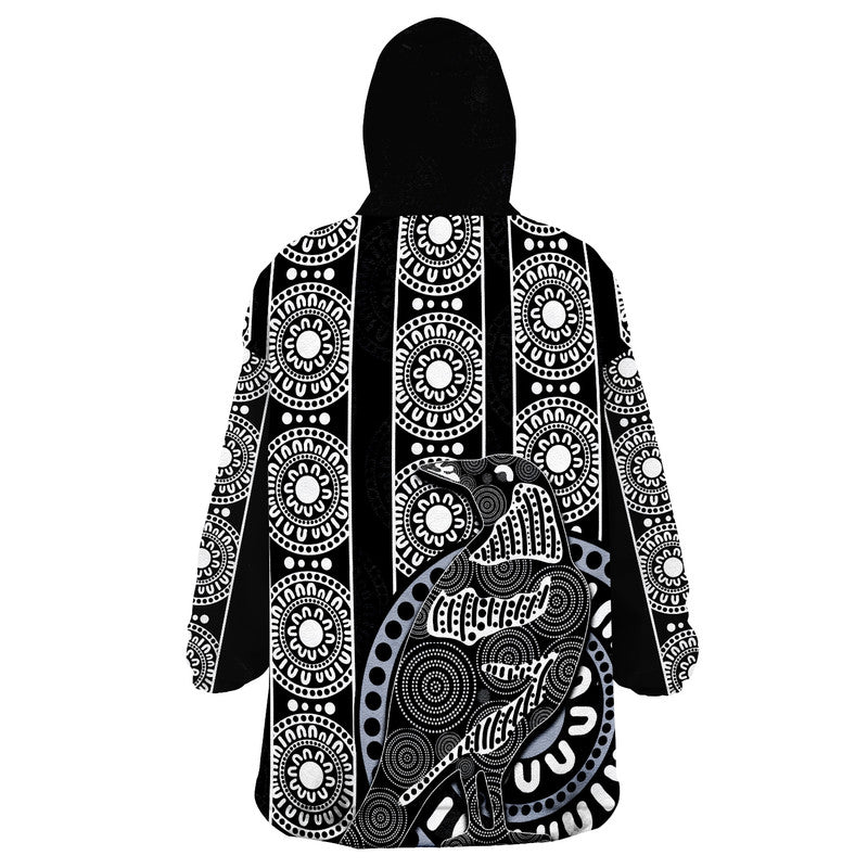 Australian Football League-Magpies Wearable Blanket Hoodie - Vibe Hoodie Shop