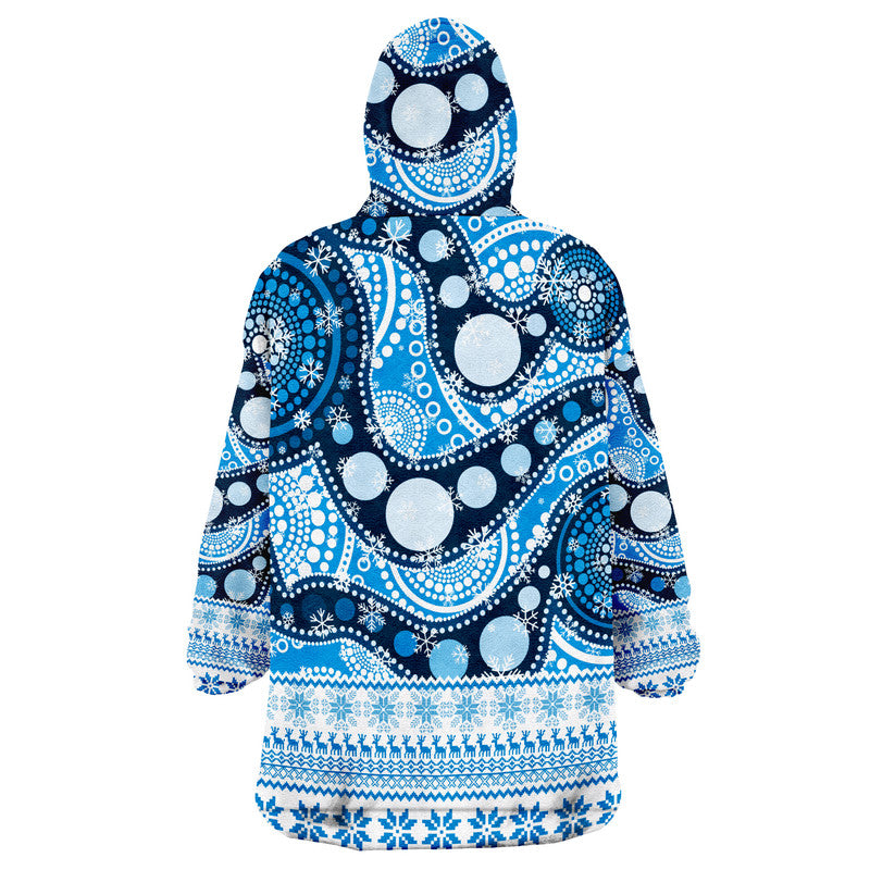 Adelaide Strikers Christmas Mix Aboriginal Wearable Blanket Hoodie - Vibe Hoodie Shop