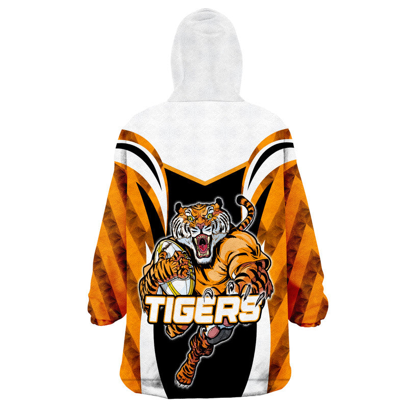 Tigers Rugby Wearable Blanket Hoodie Vibe - Vibe Hoodie Shop