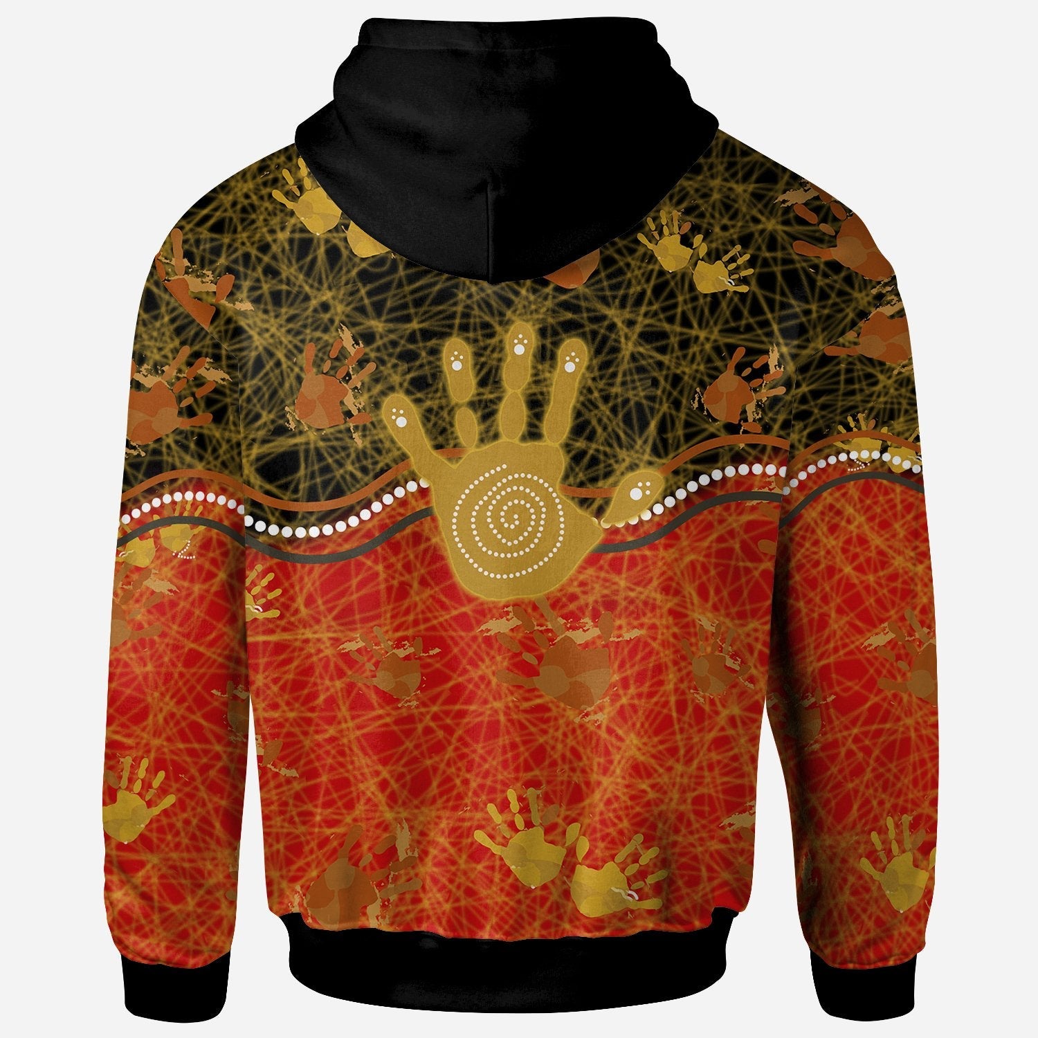 Zip - Up Hoodie - The Pride Of Aboriginal People - Vibe Hoodie Shop